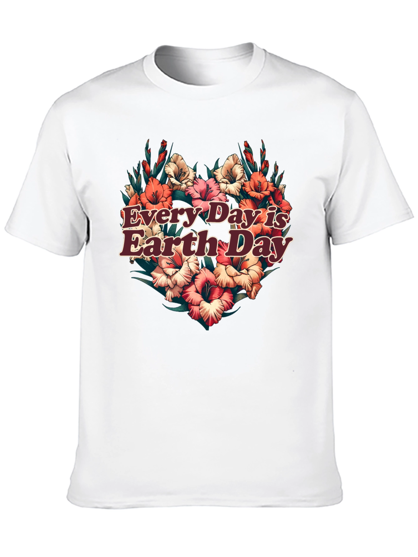 Earth Day Floral Graphic Tee