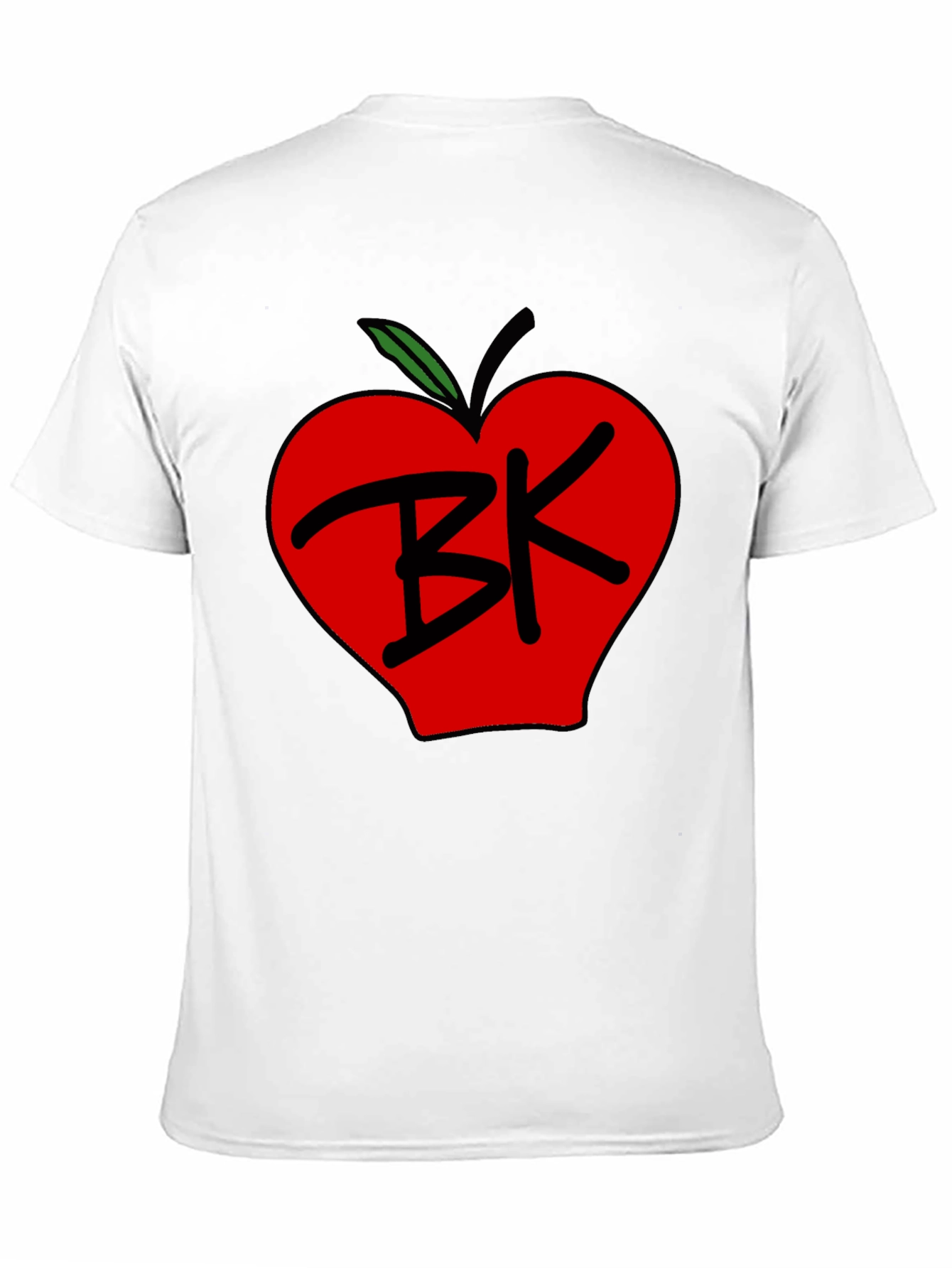 BK Apple Graphic Tee - Black Unisex T-Shirt