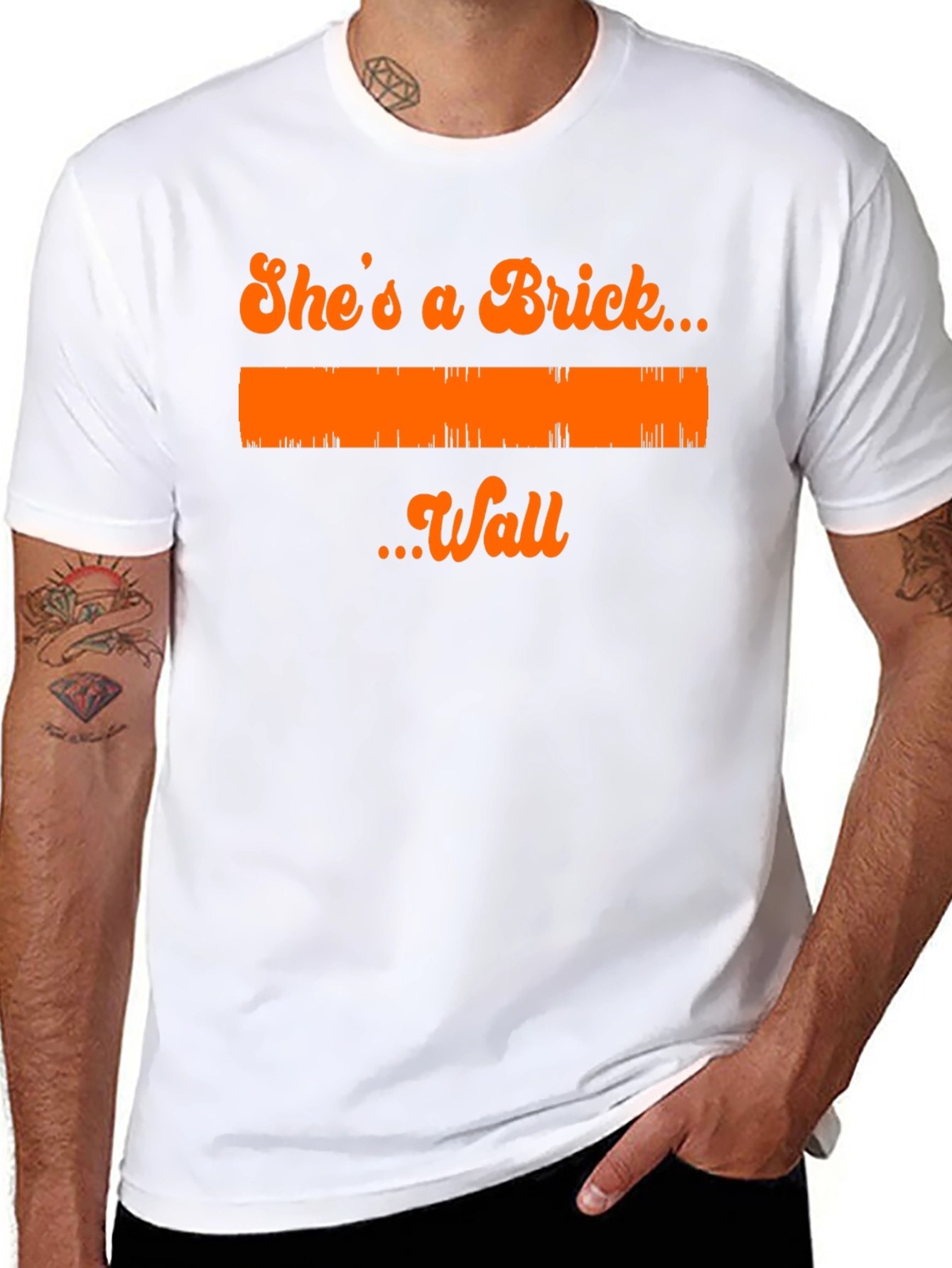 Shes A Brick Wall T-Shirt