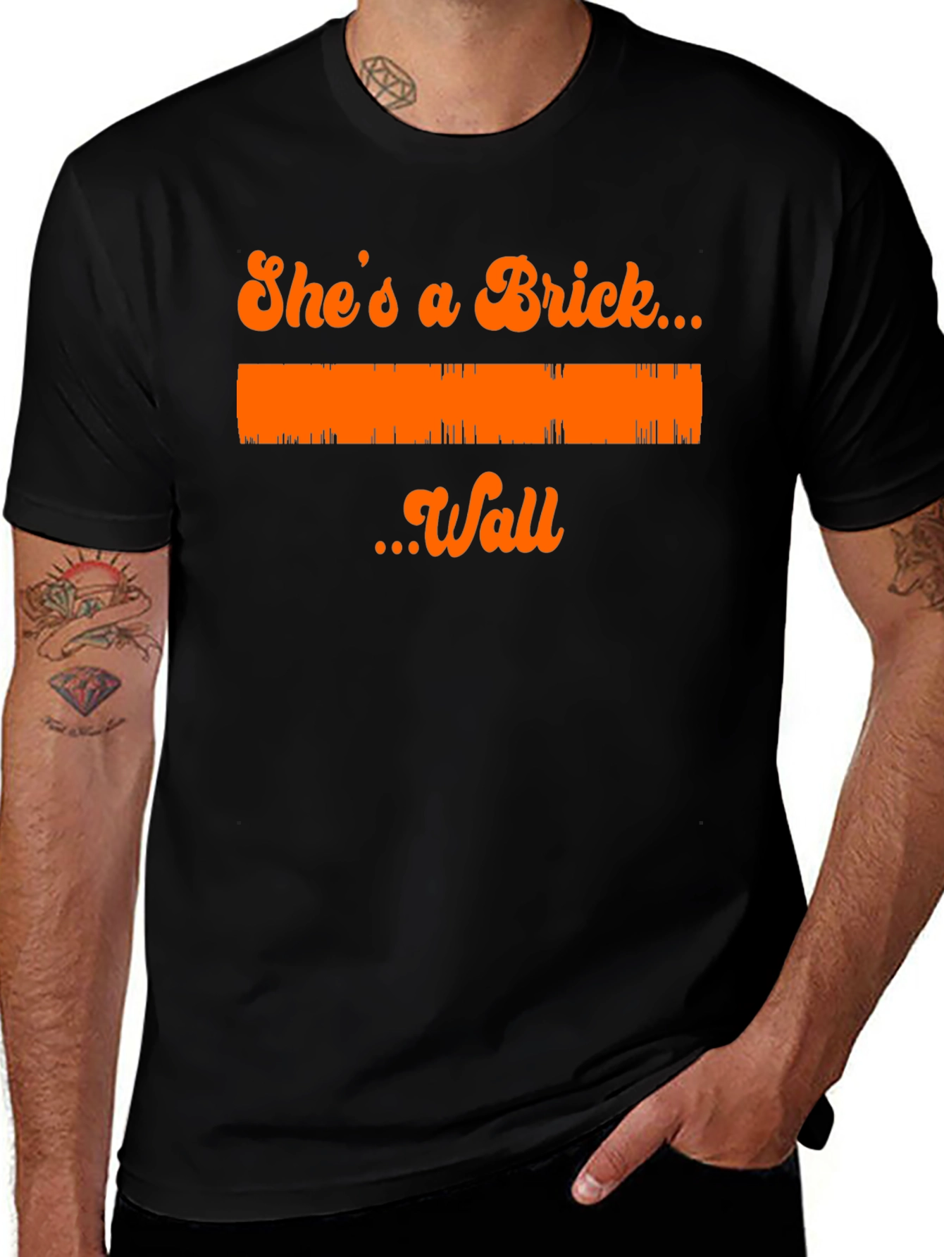 Shes A Brick Wall T-Shirt