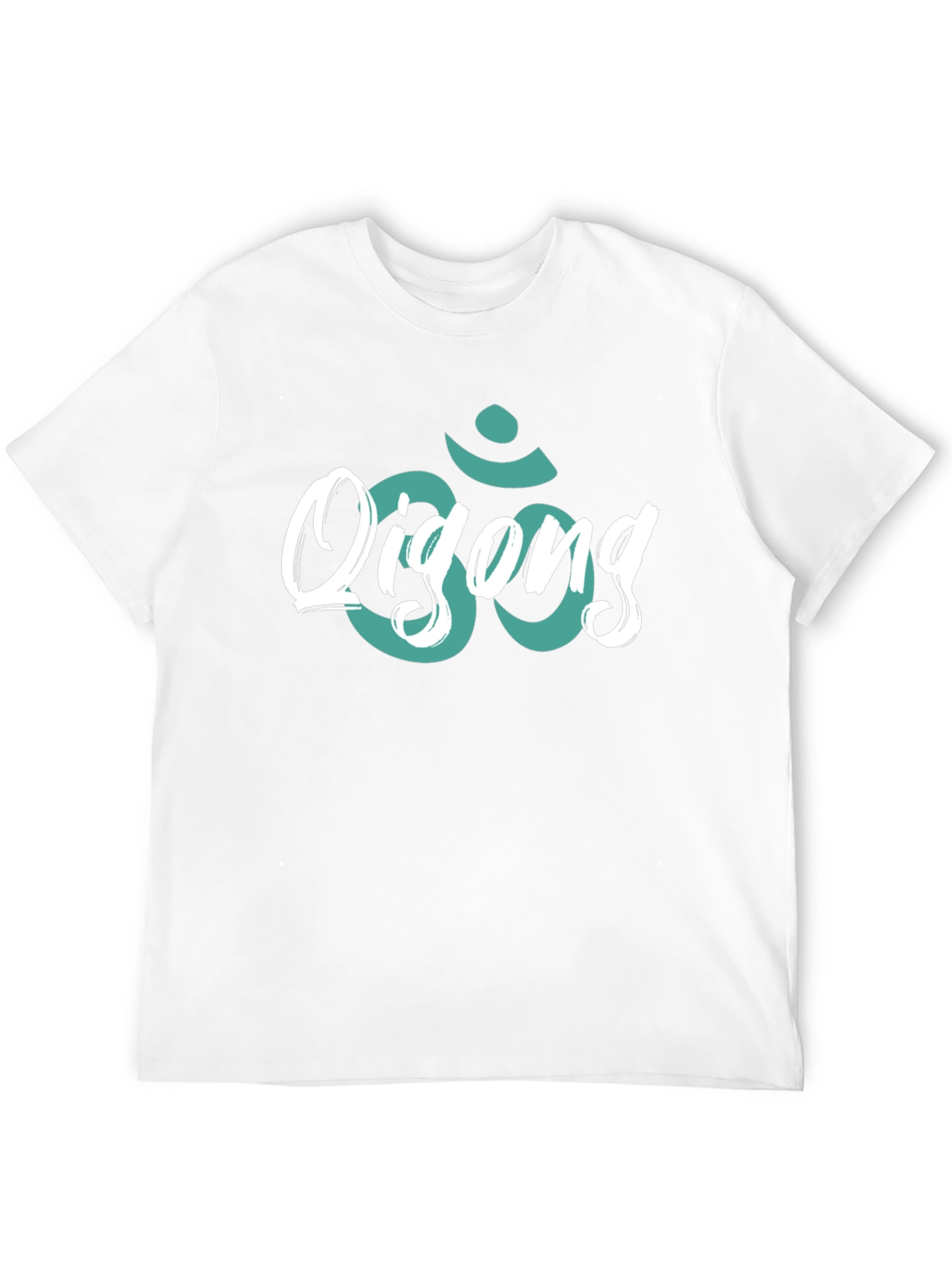 Qigong Om Symbol Black T-Shirt
