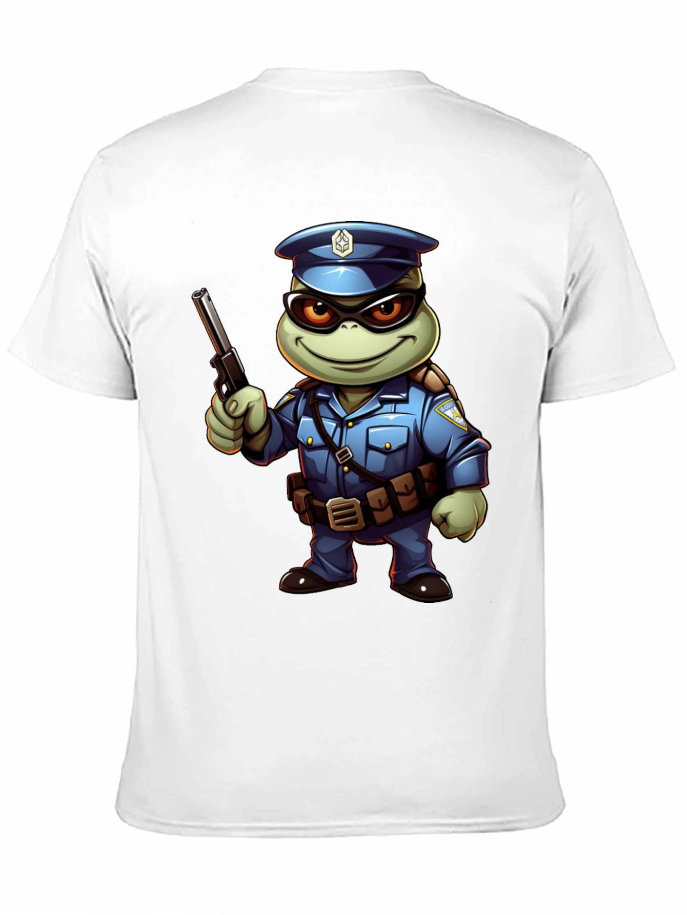Turtle Cop Graphic T-Shirt