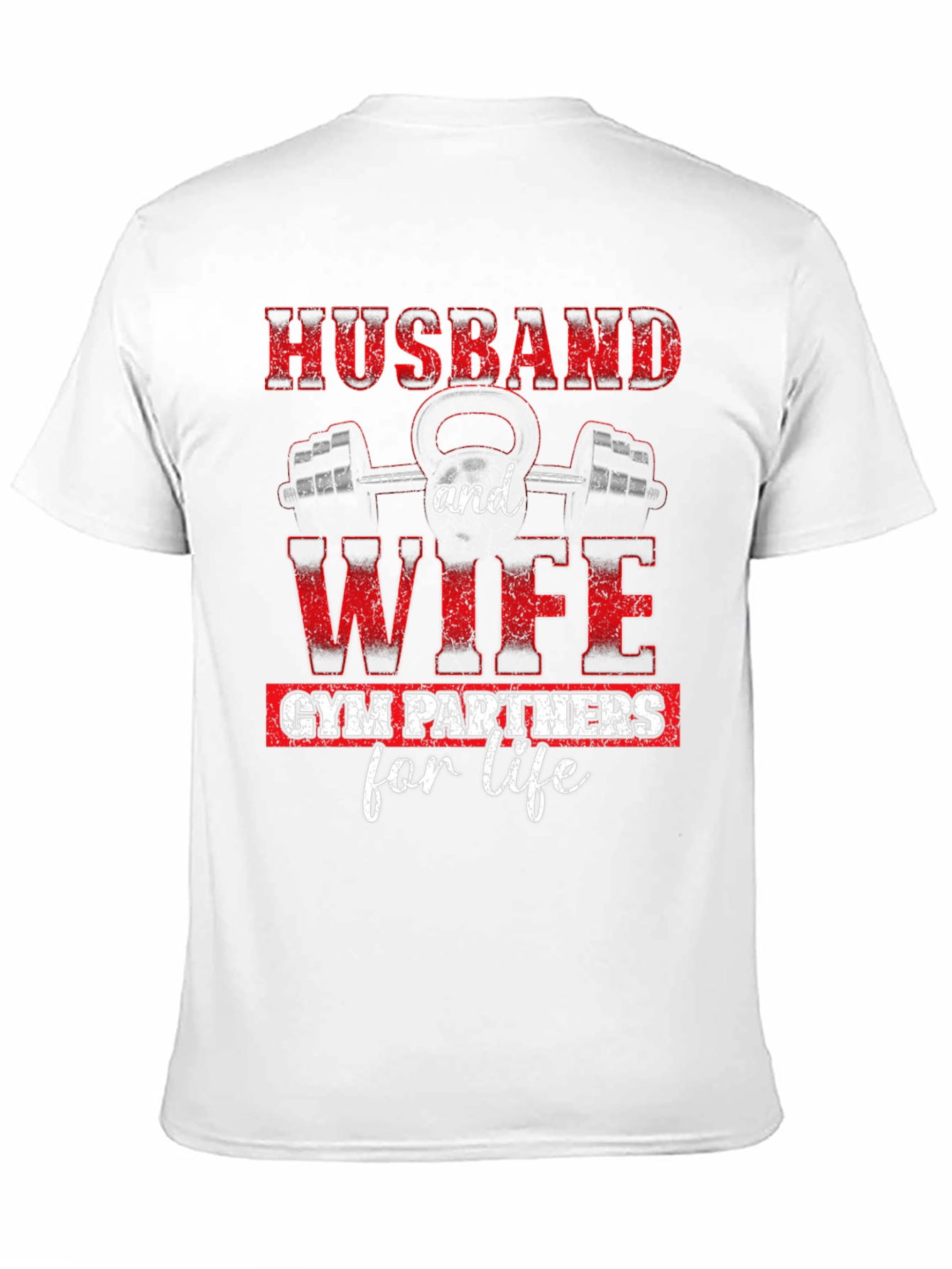 Husband & Wife Gym Partners T-Shirt