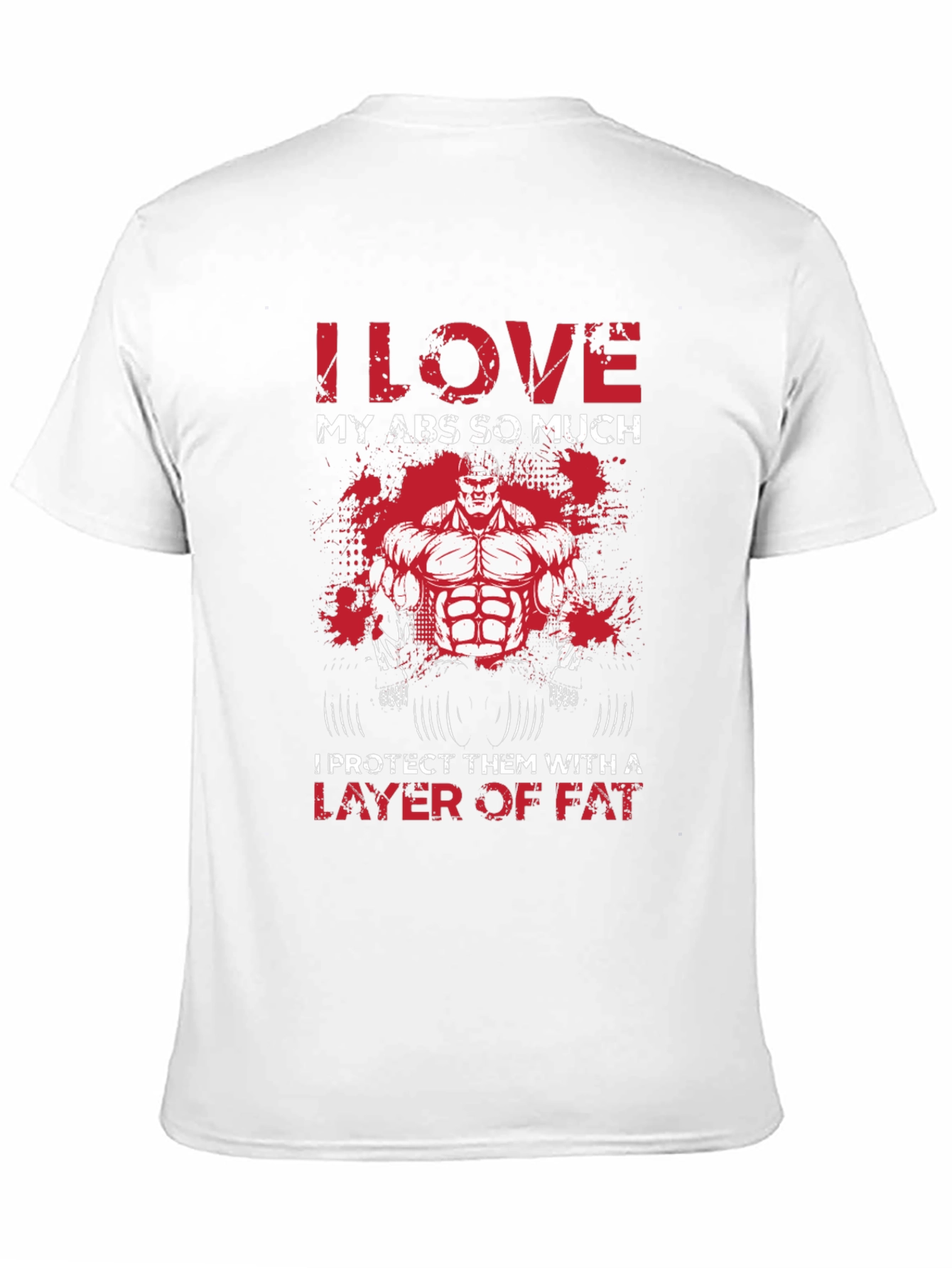I Love My Abs So Much Graphic T-Shirt
