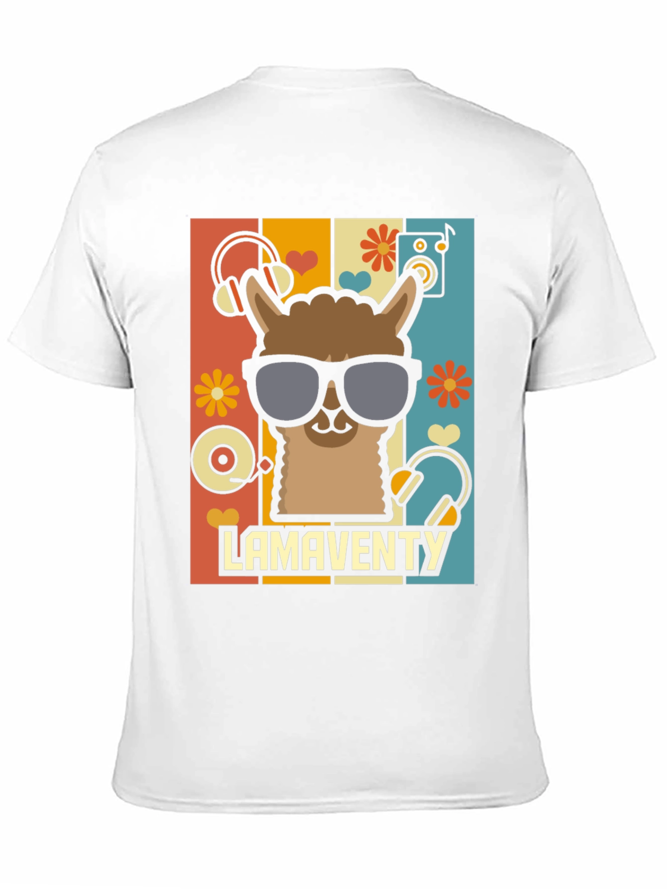 Lamaventy T-Shirt: Retro Llama Design