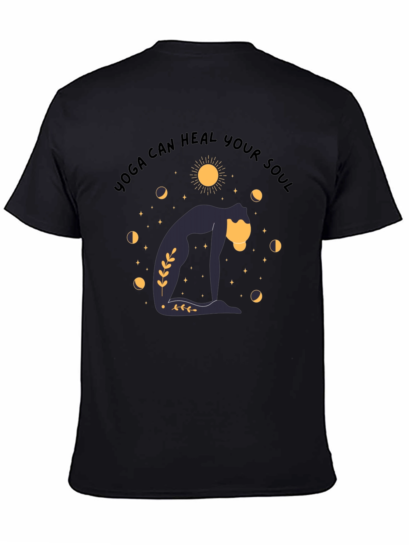Yoga Can Heal Your Soul Graphic T-Shirt