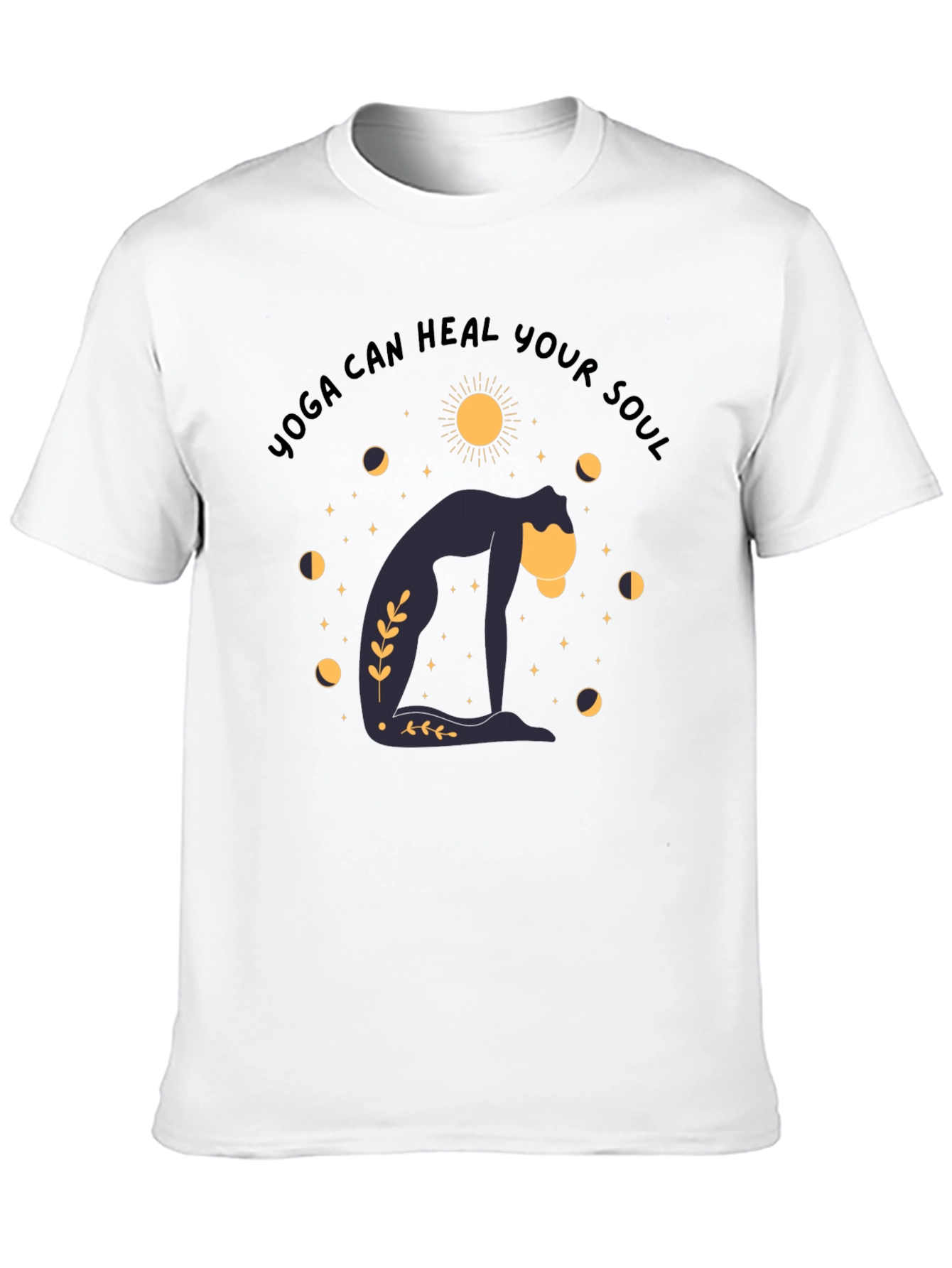 Yoga Can Heal Your Soul Graphic T-Shirt
