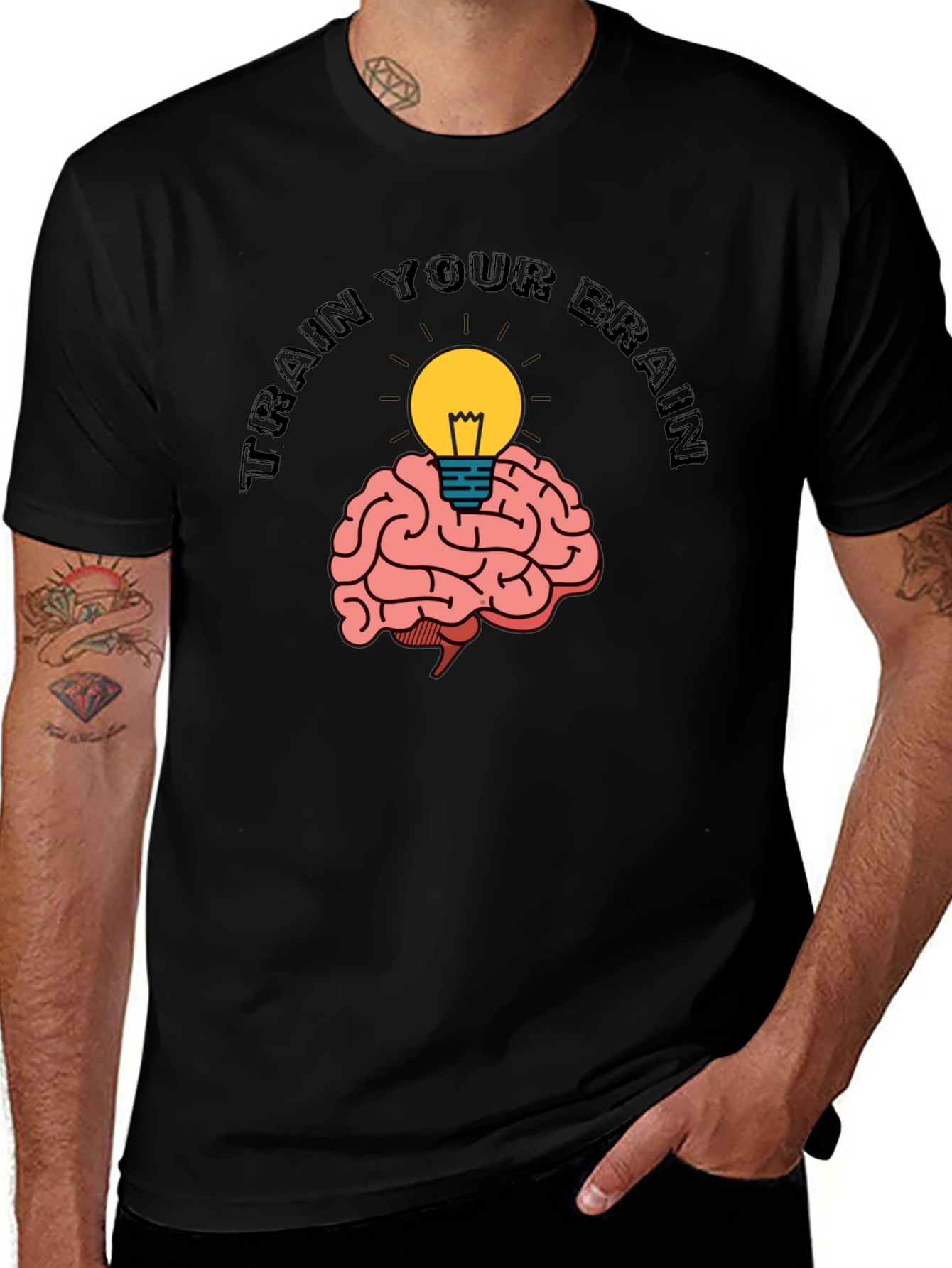 Train Your Brain Graphic Tee