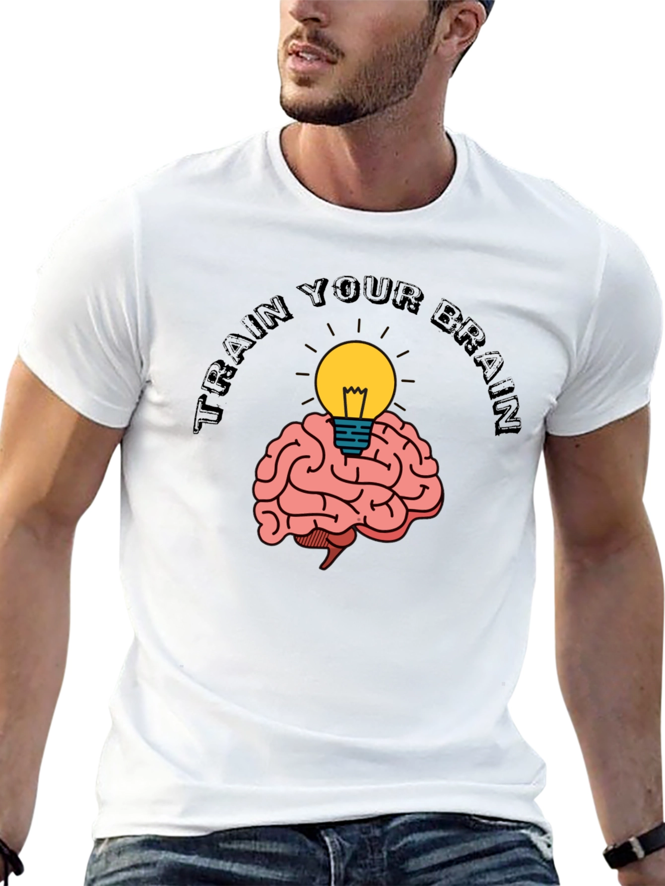 Train Your Brain Graphic Tee
