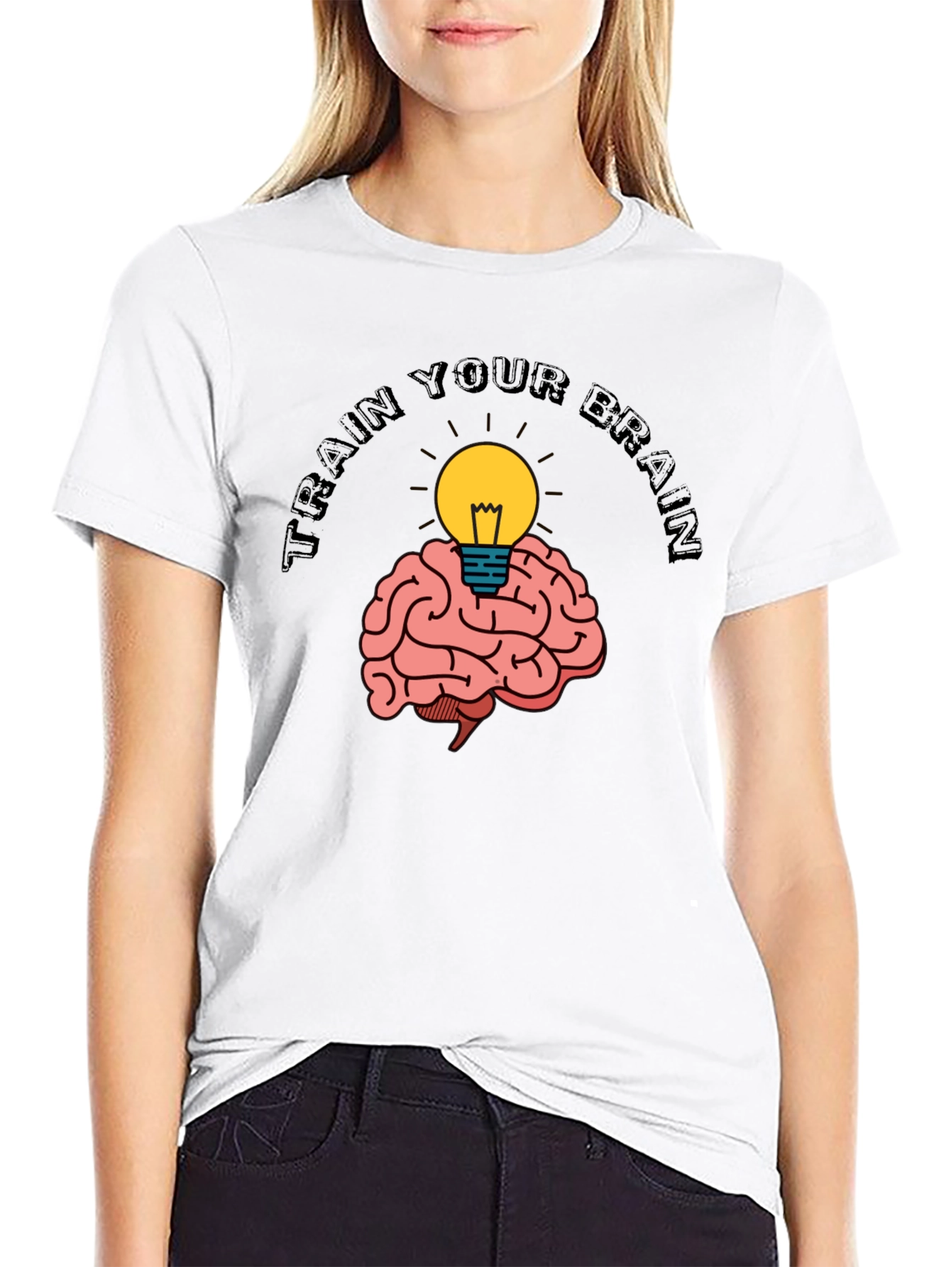 Train Your Brain Graphic Tee
