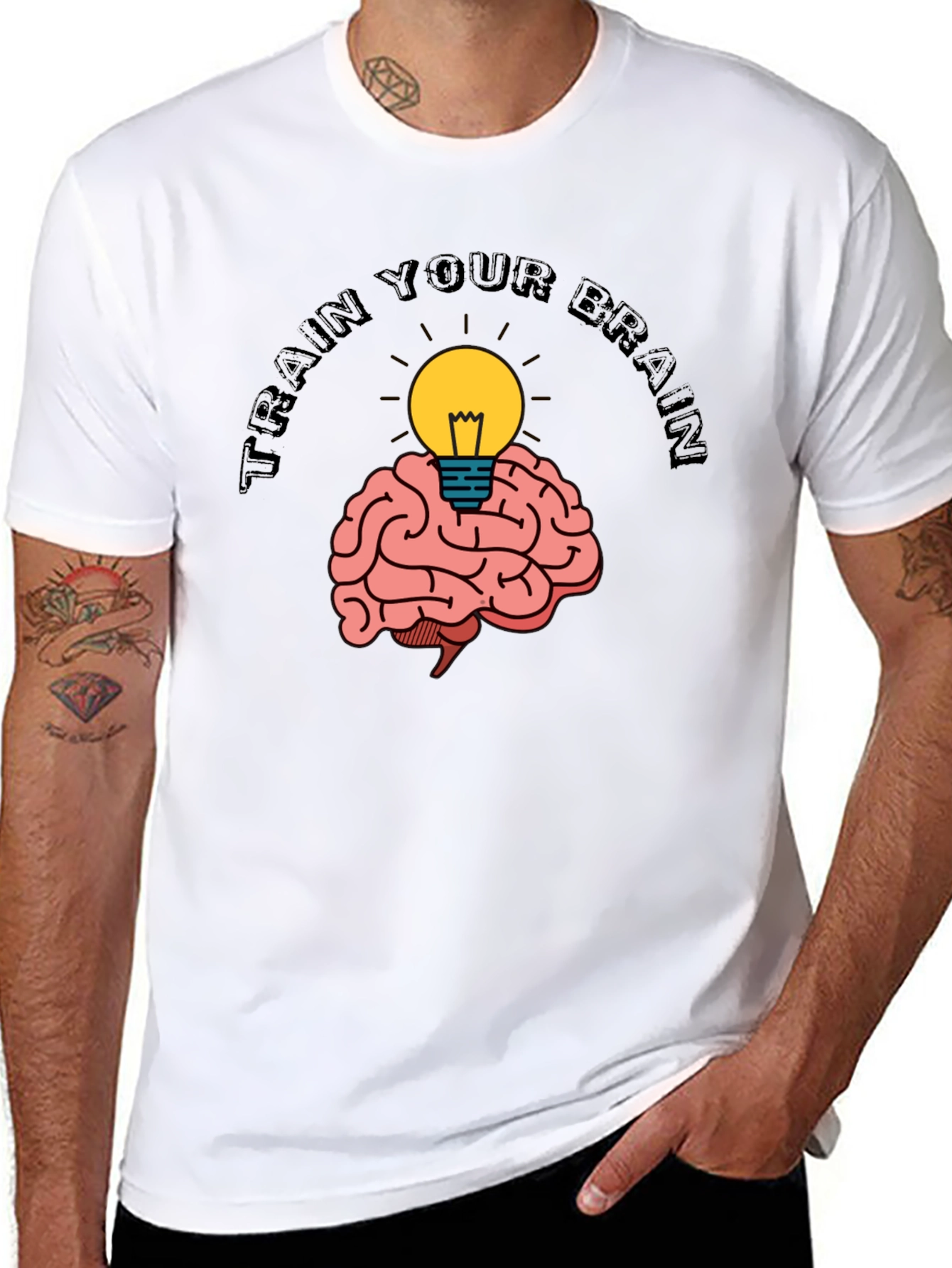 Train Your Brain Graphic Tee
