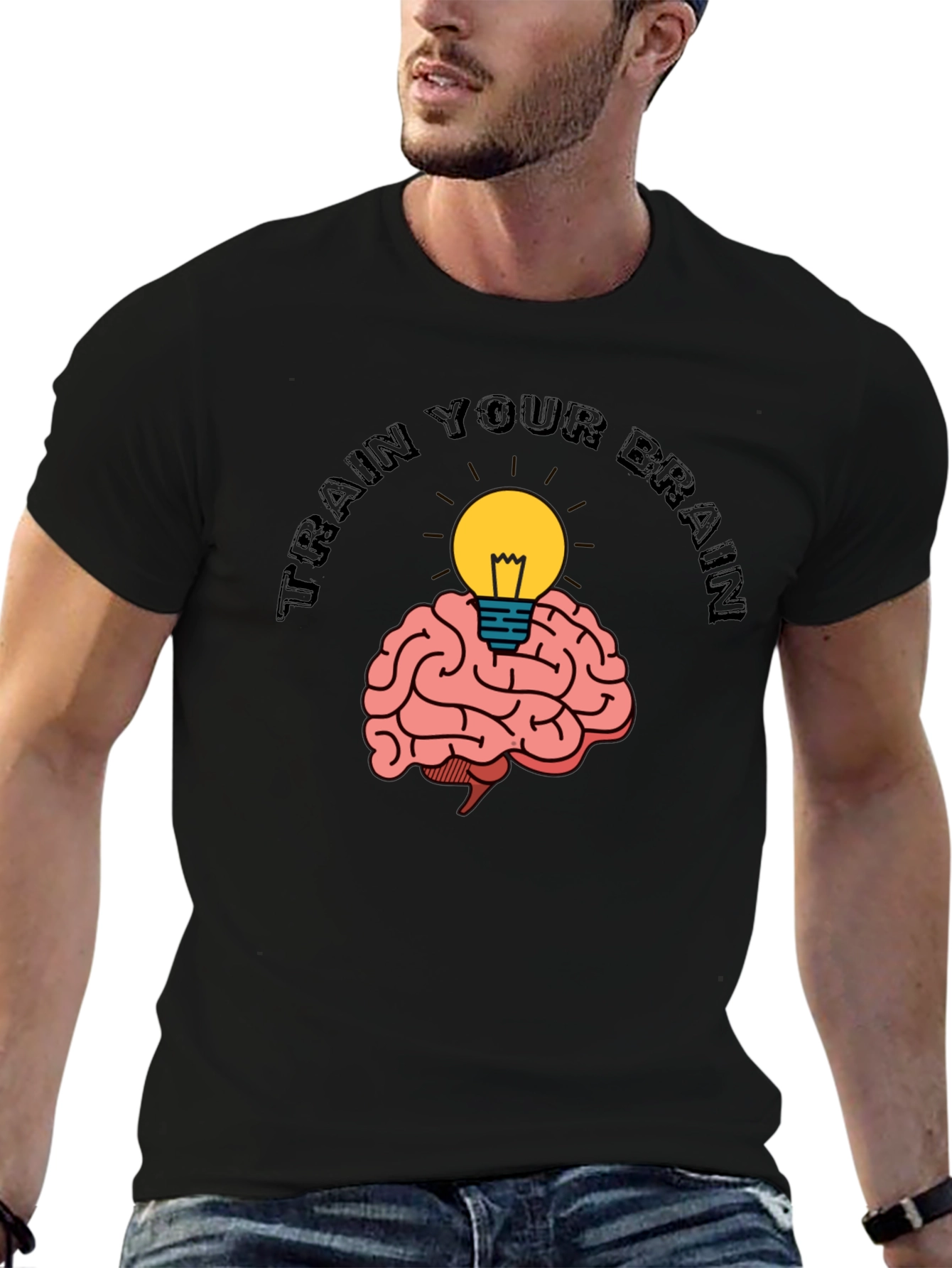 Train Your Brain Graphic Tee