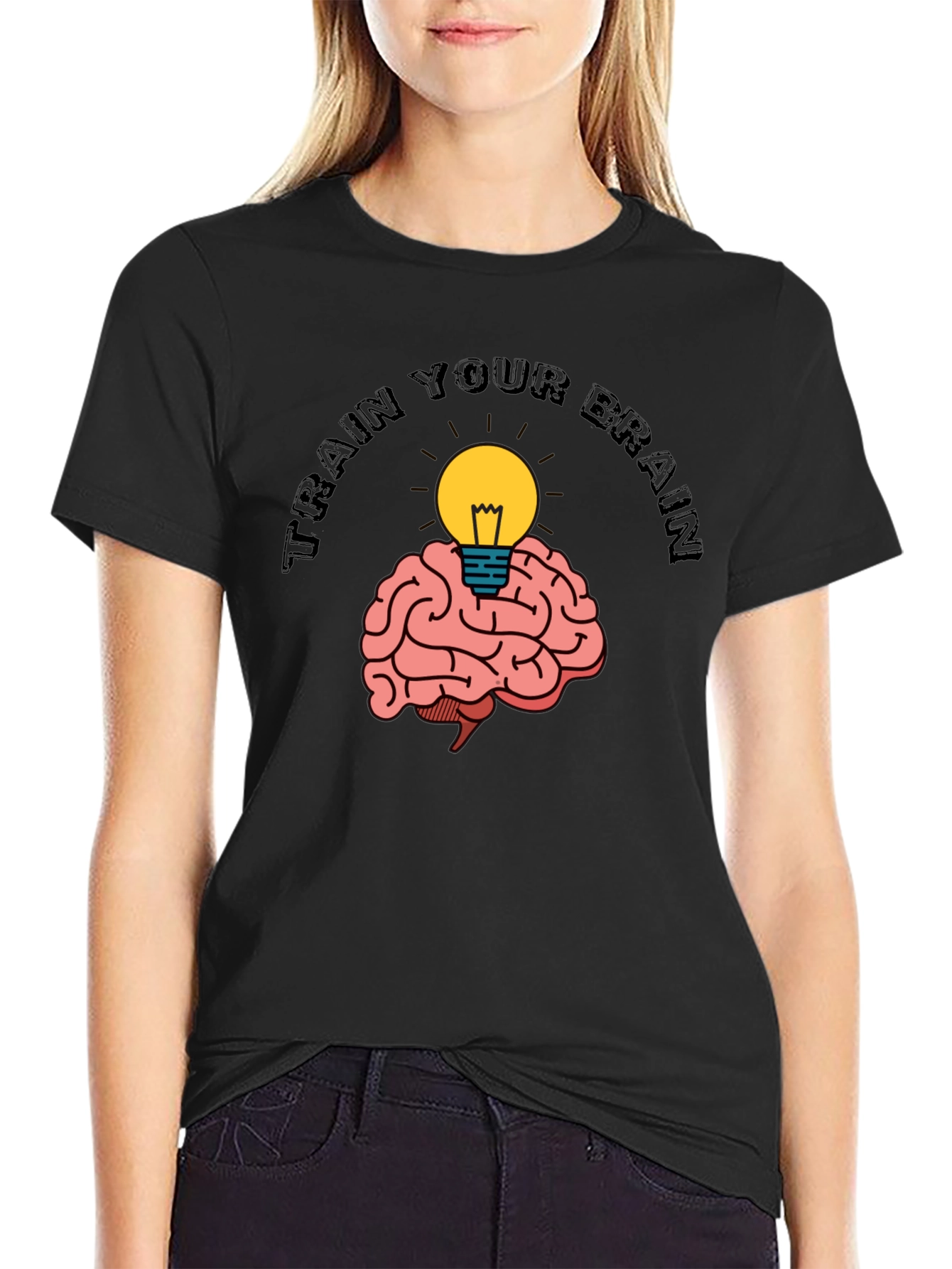 Train Your Brain Graphic Tee