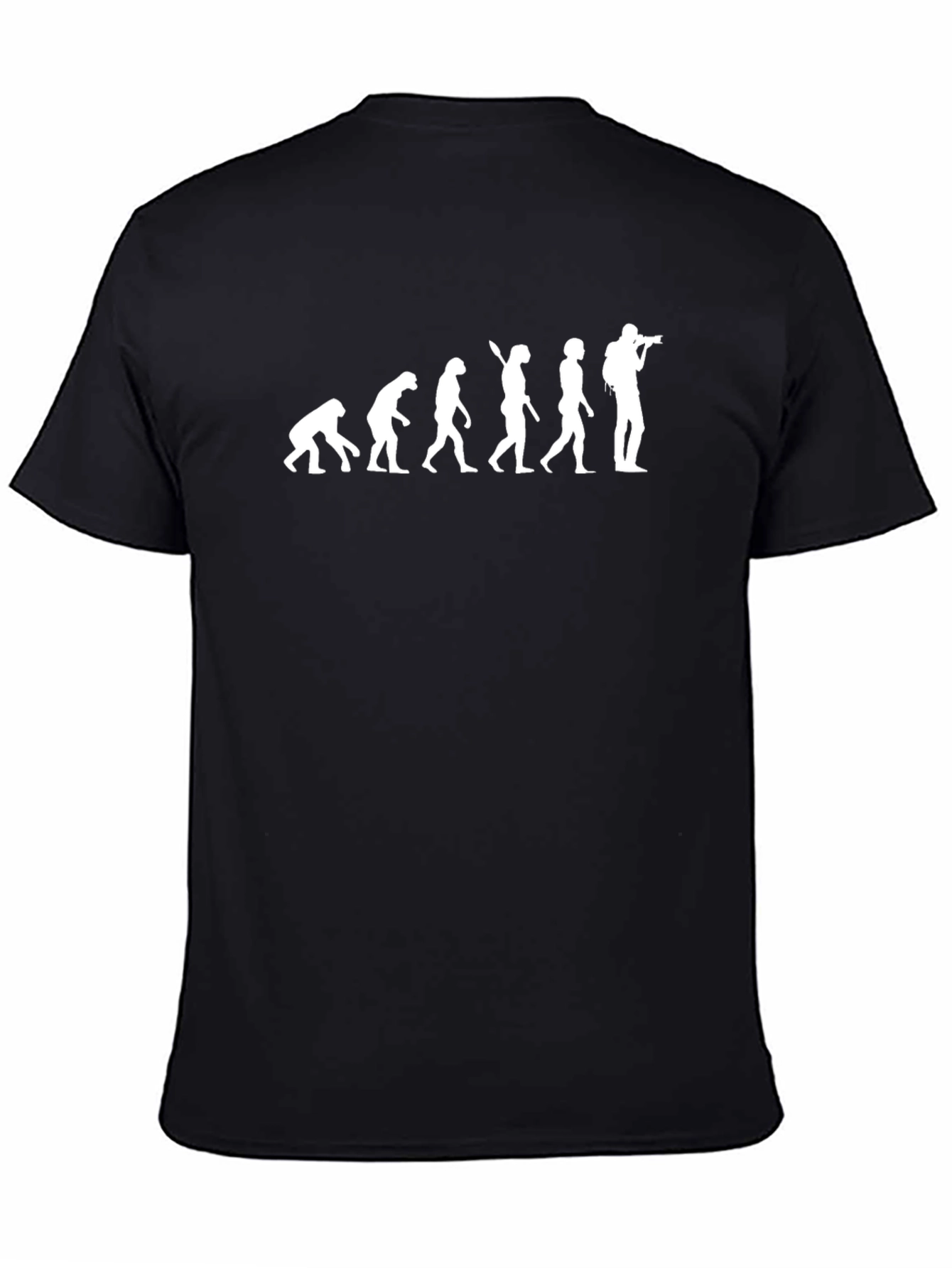 Evolution of Photographer Graphic T-Shirt