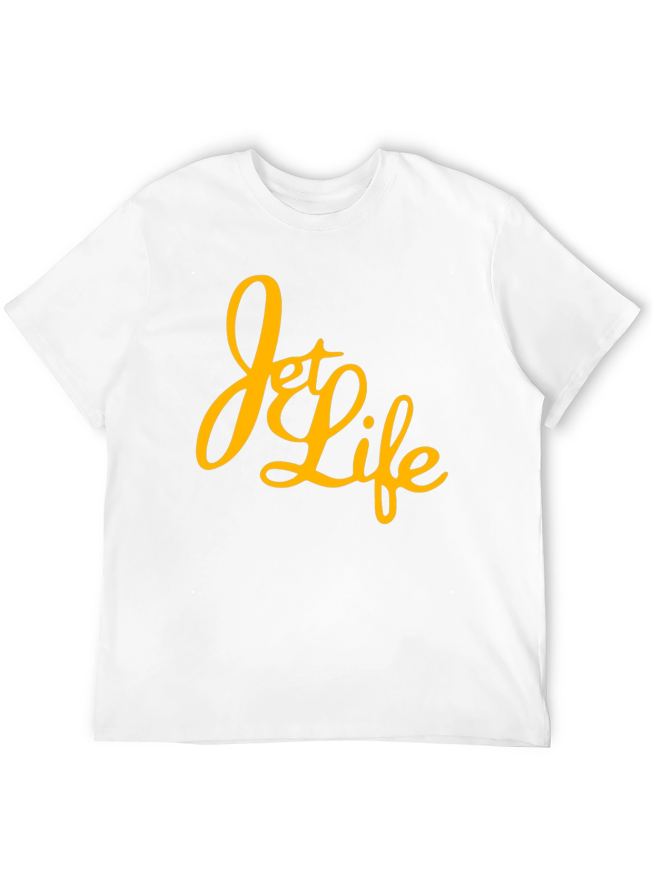 Jet Life Graphic T-Shirt - Black Crew Neck Tee