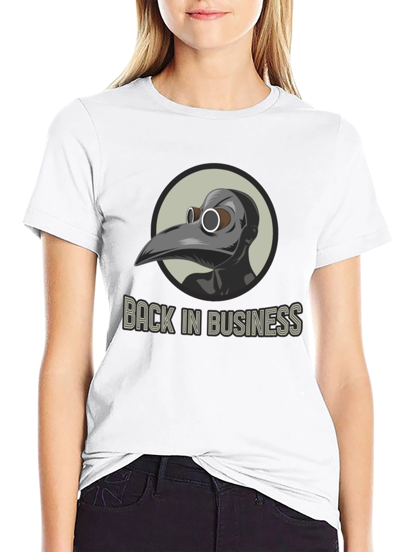 Plague Doctor T-Shirt - Back in Business