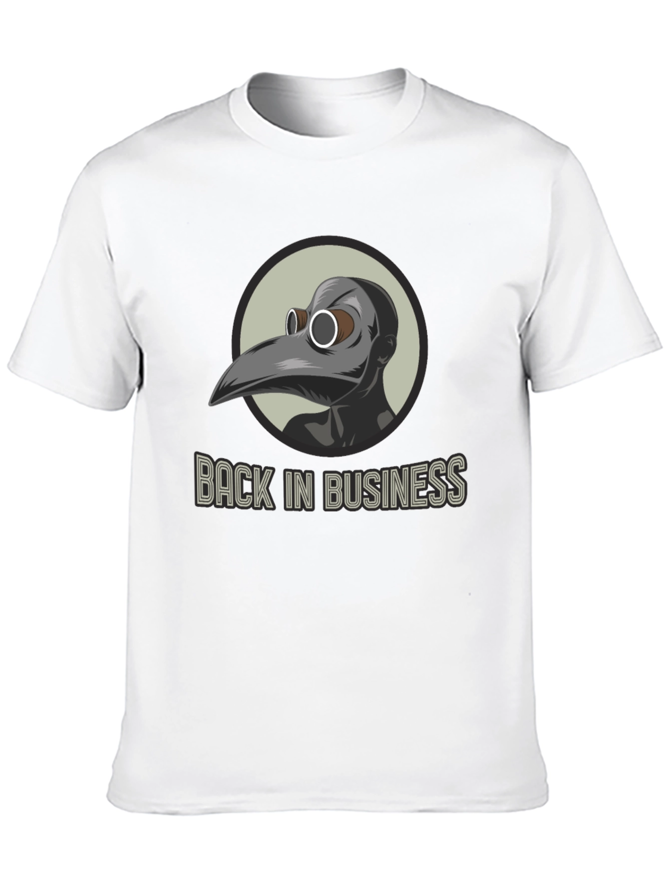 Plague Doctor T-Shirt - Back in Business