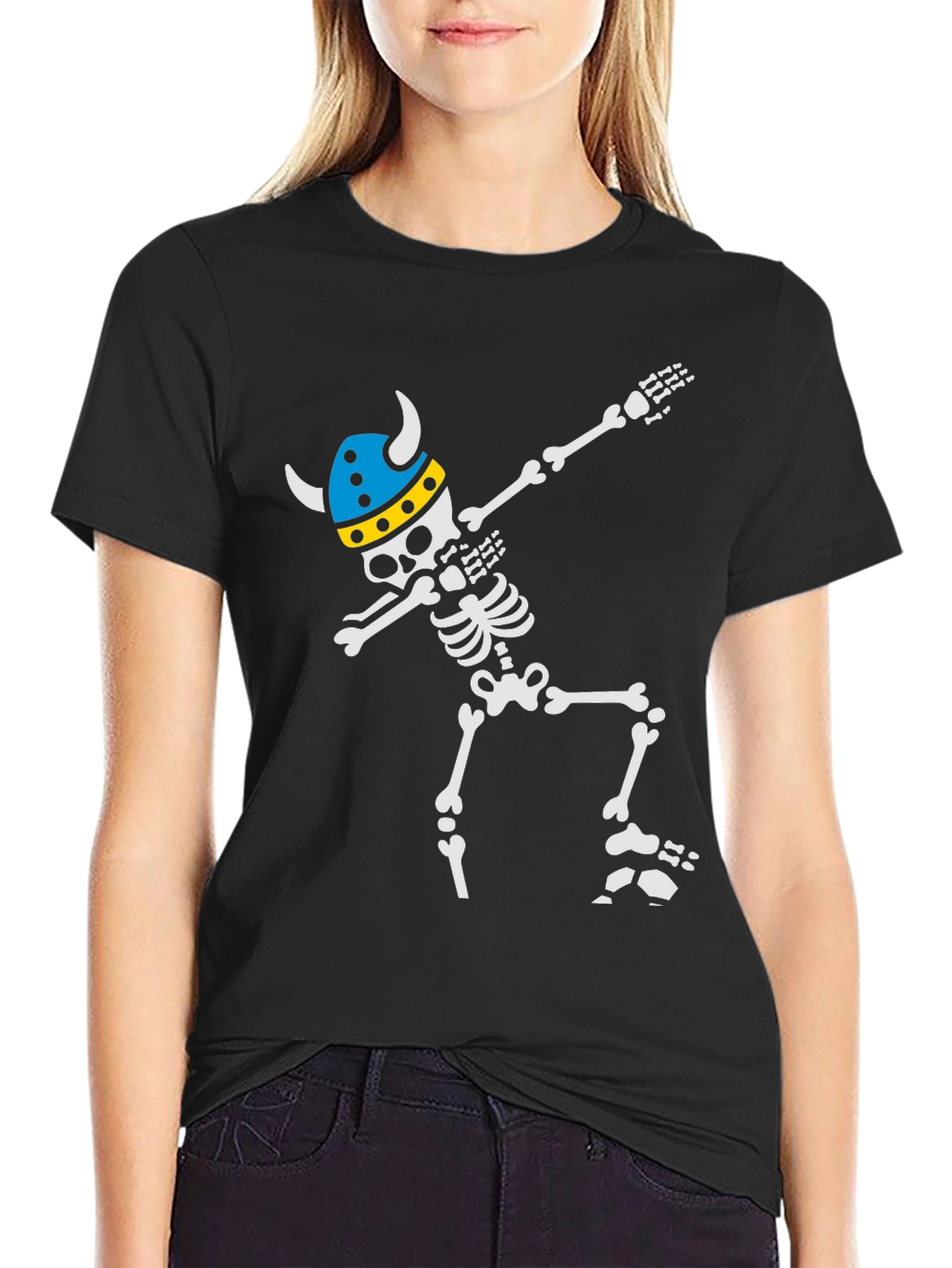 Viking Dab Skeleton T-Shirt