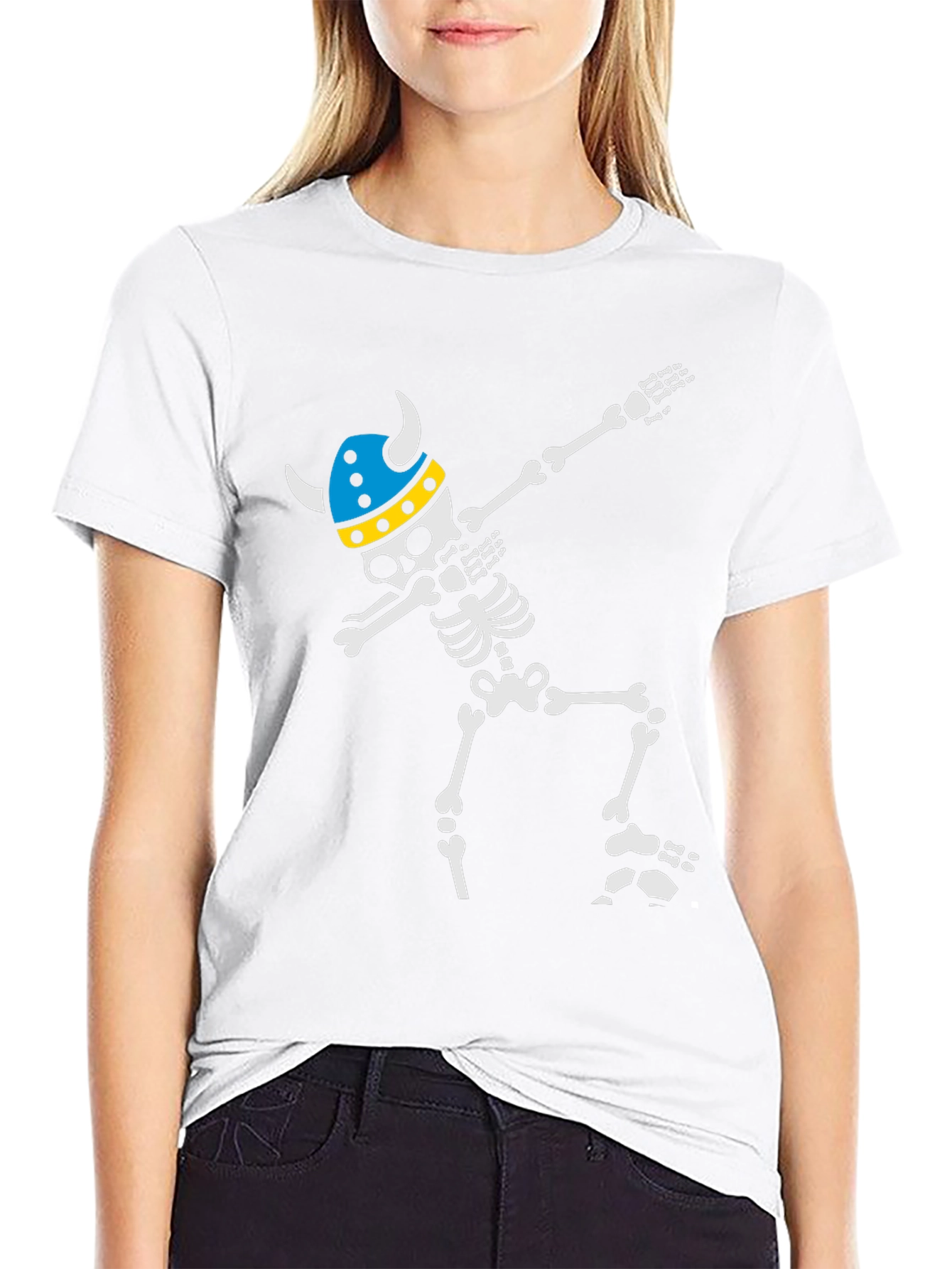 Viking Dab Skeleton T-Shirt