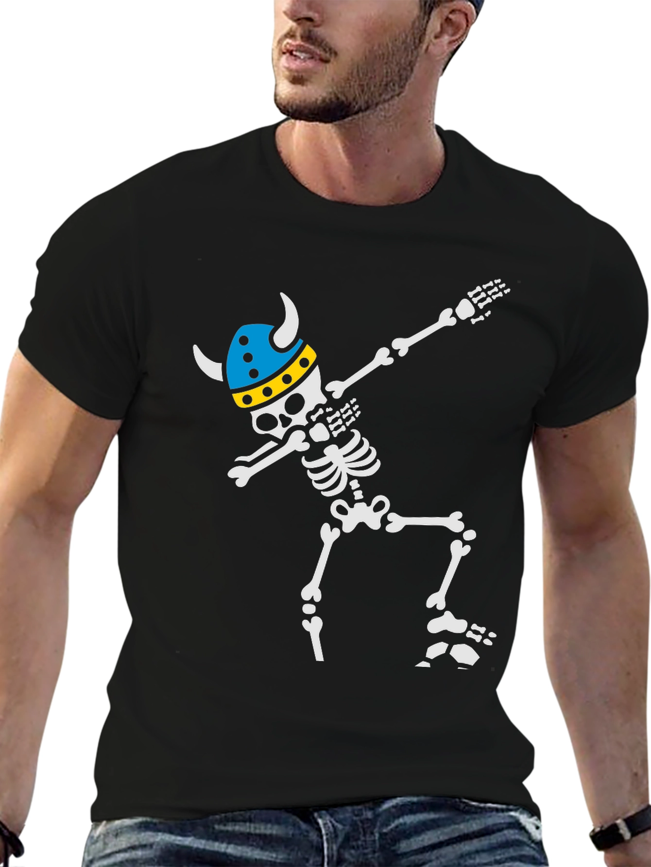 Viking Dab Skeleton T-Shirt
