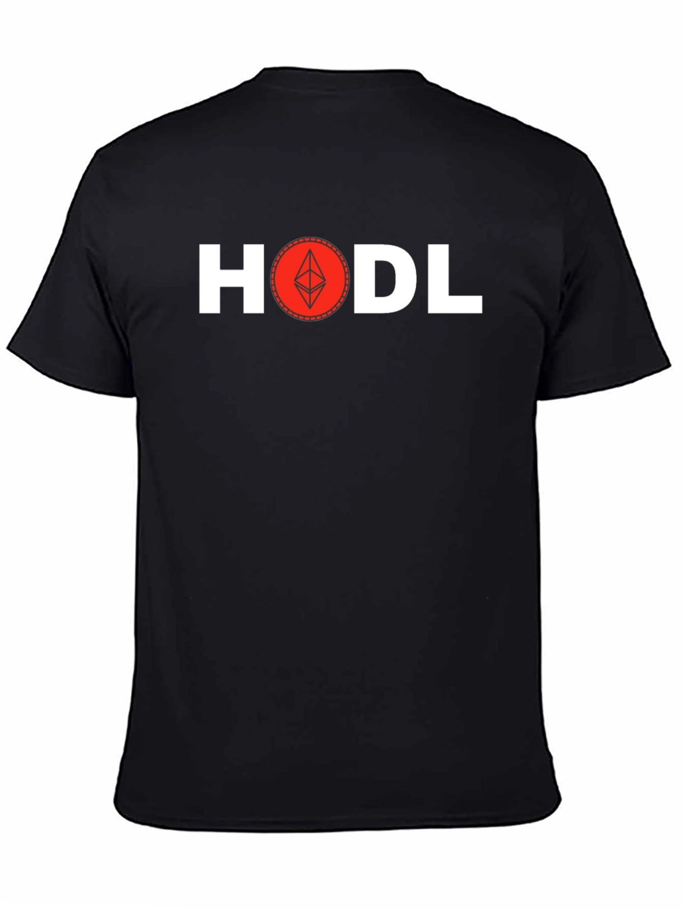HODL Ethereum Crypto T-Shirt - Classic Black Tee