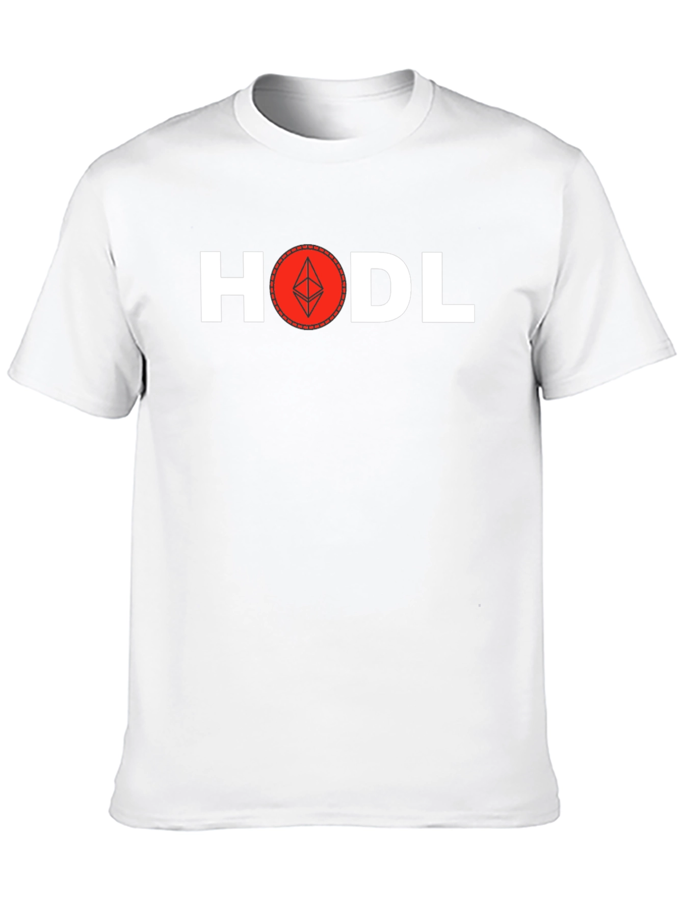 HODL Ethereum Crypto T-Shirt - Classic Black Tee