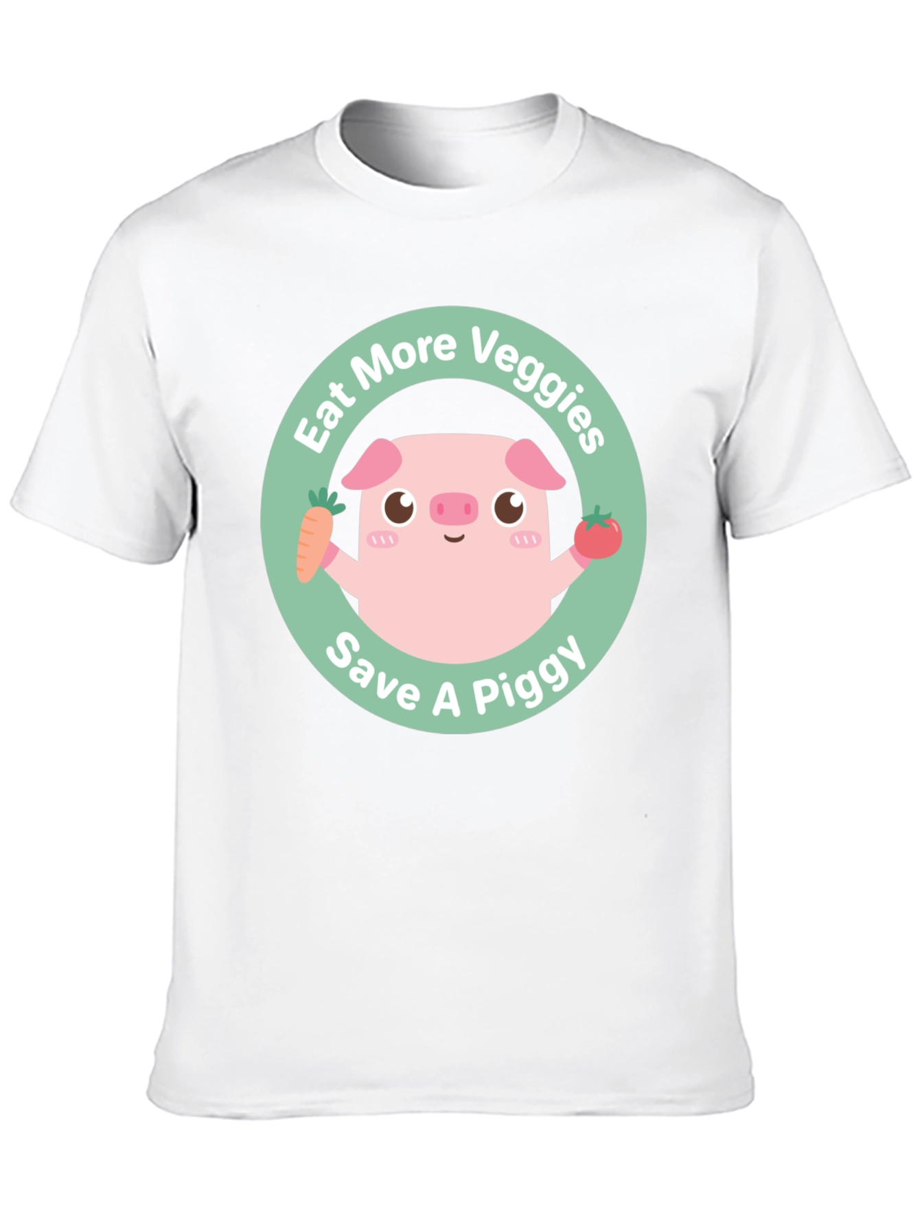Eat More Veggies Save a Piggy Tee