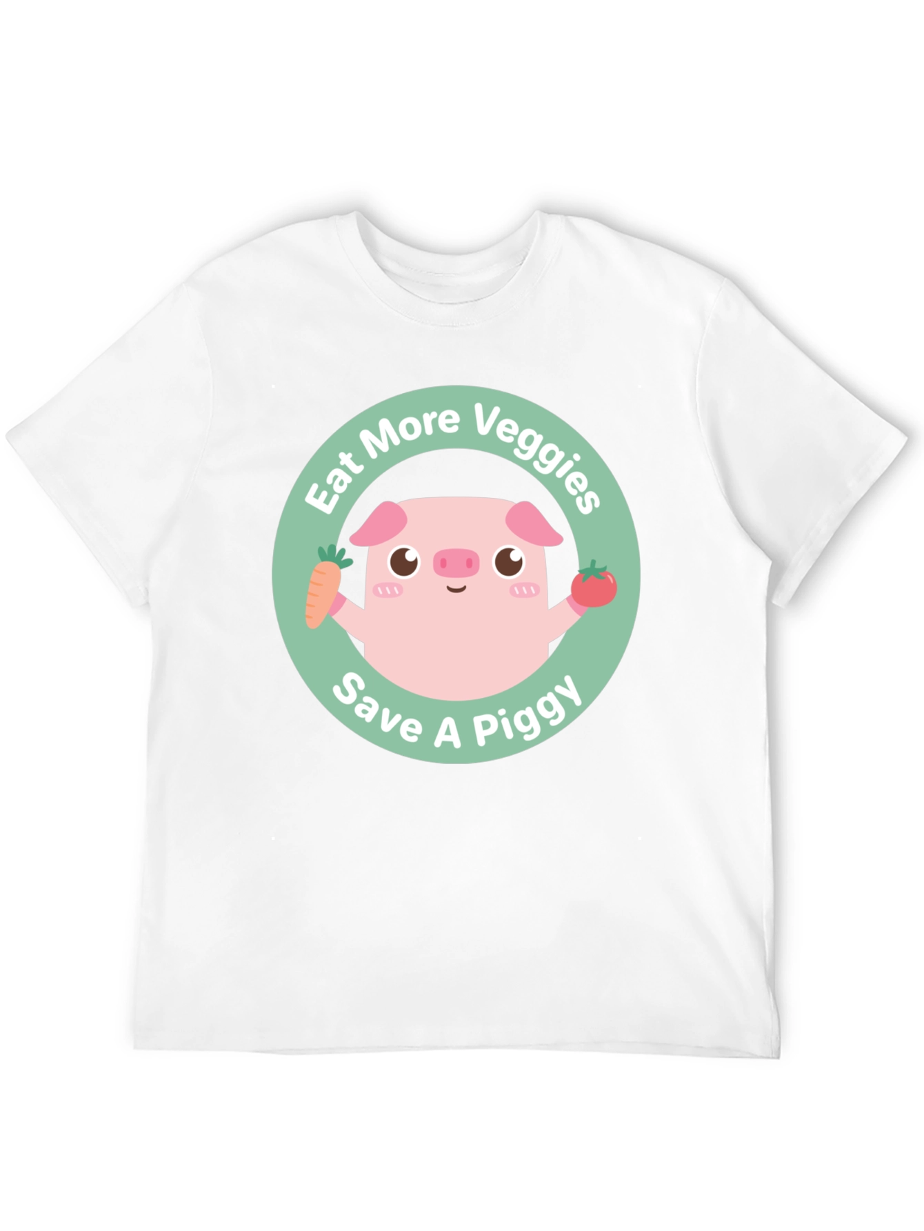 Eat More Veggies Save a Piggy Tee
