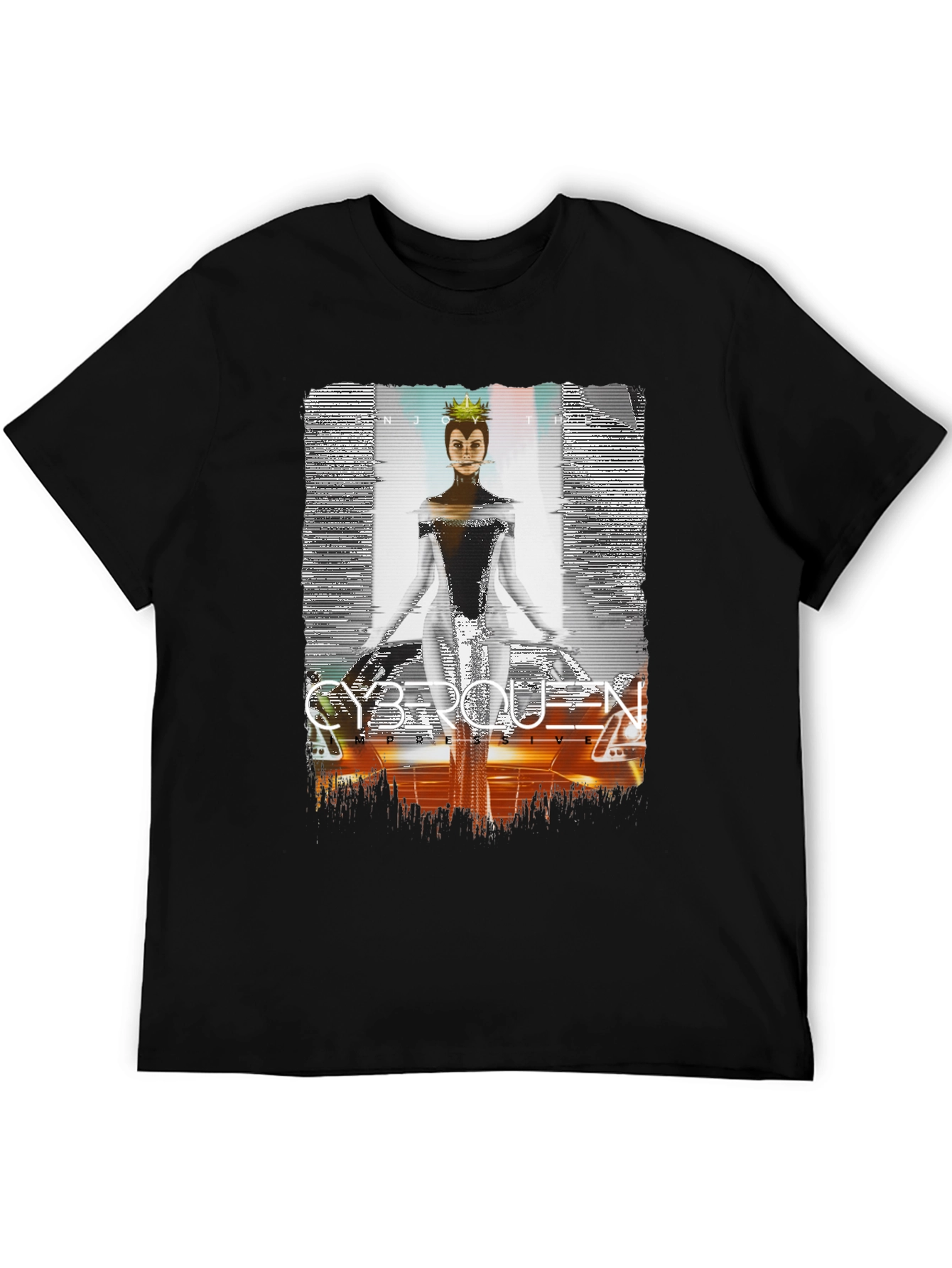Cyberqueen Graphic T-Shirt - Modern Streetwear