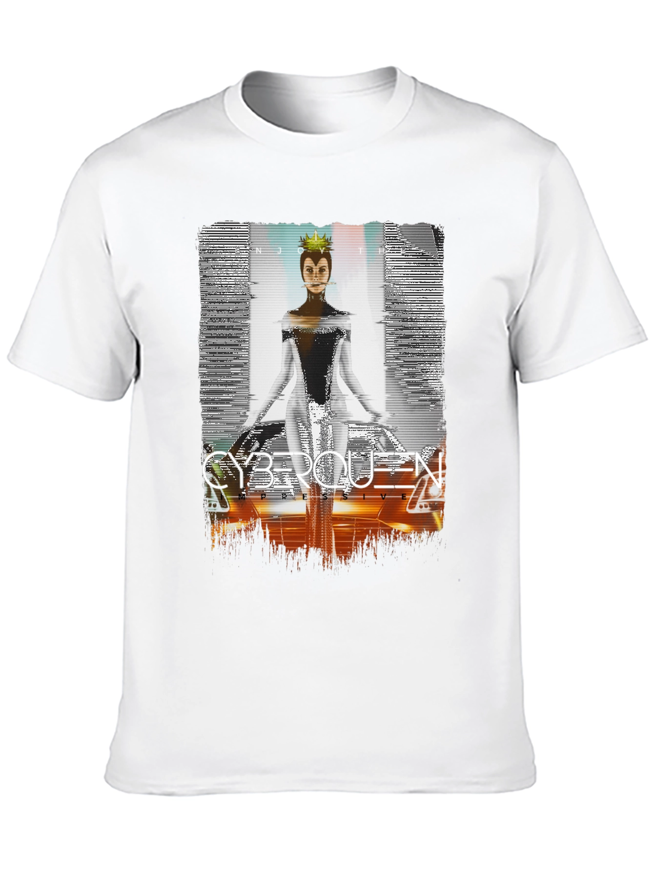 Cyberqueen Graphic T-Shirt - Modern Streetwear