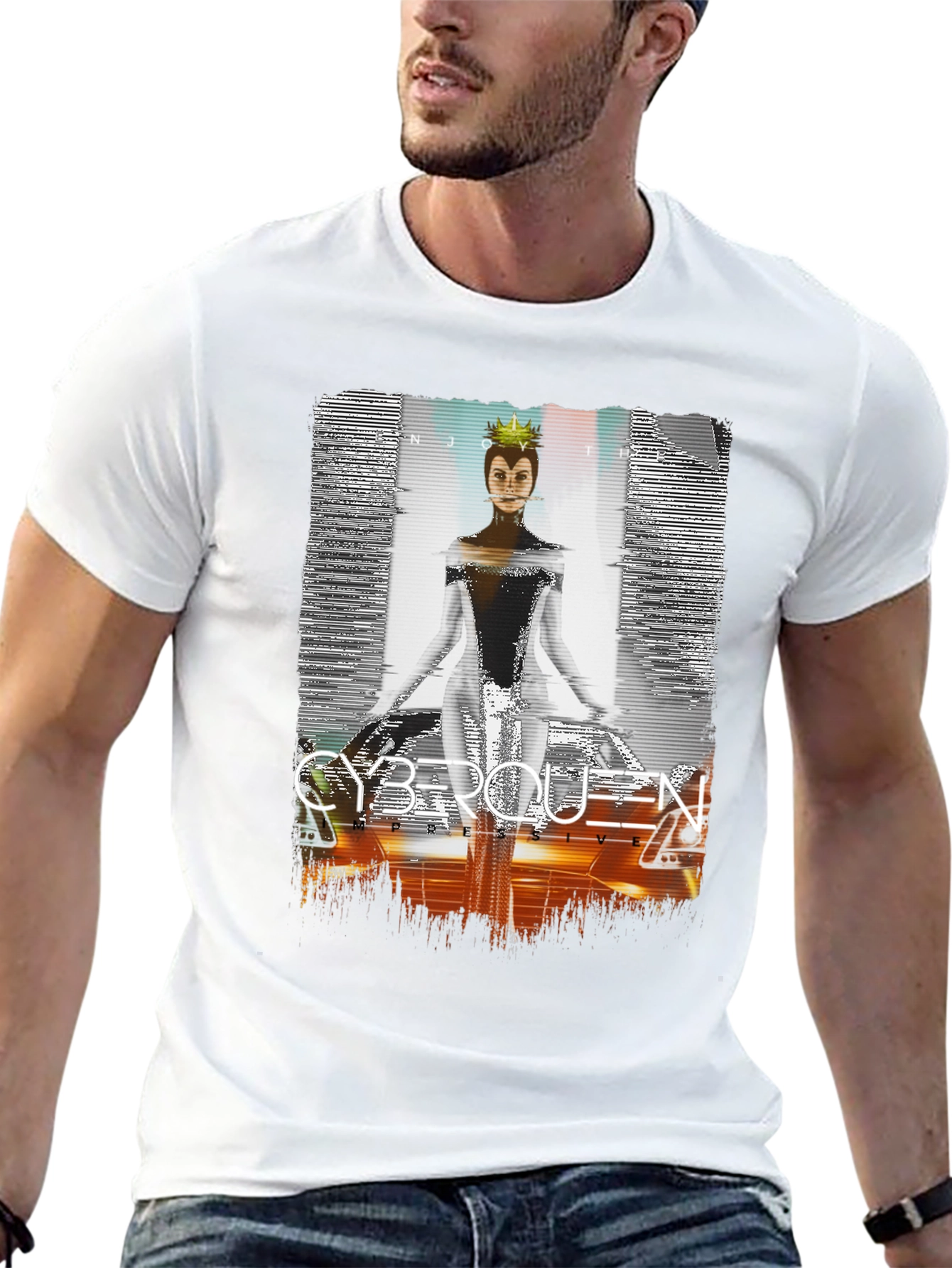 Cyberqueen Graphic T-Shirt - Modern Streetwear