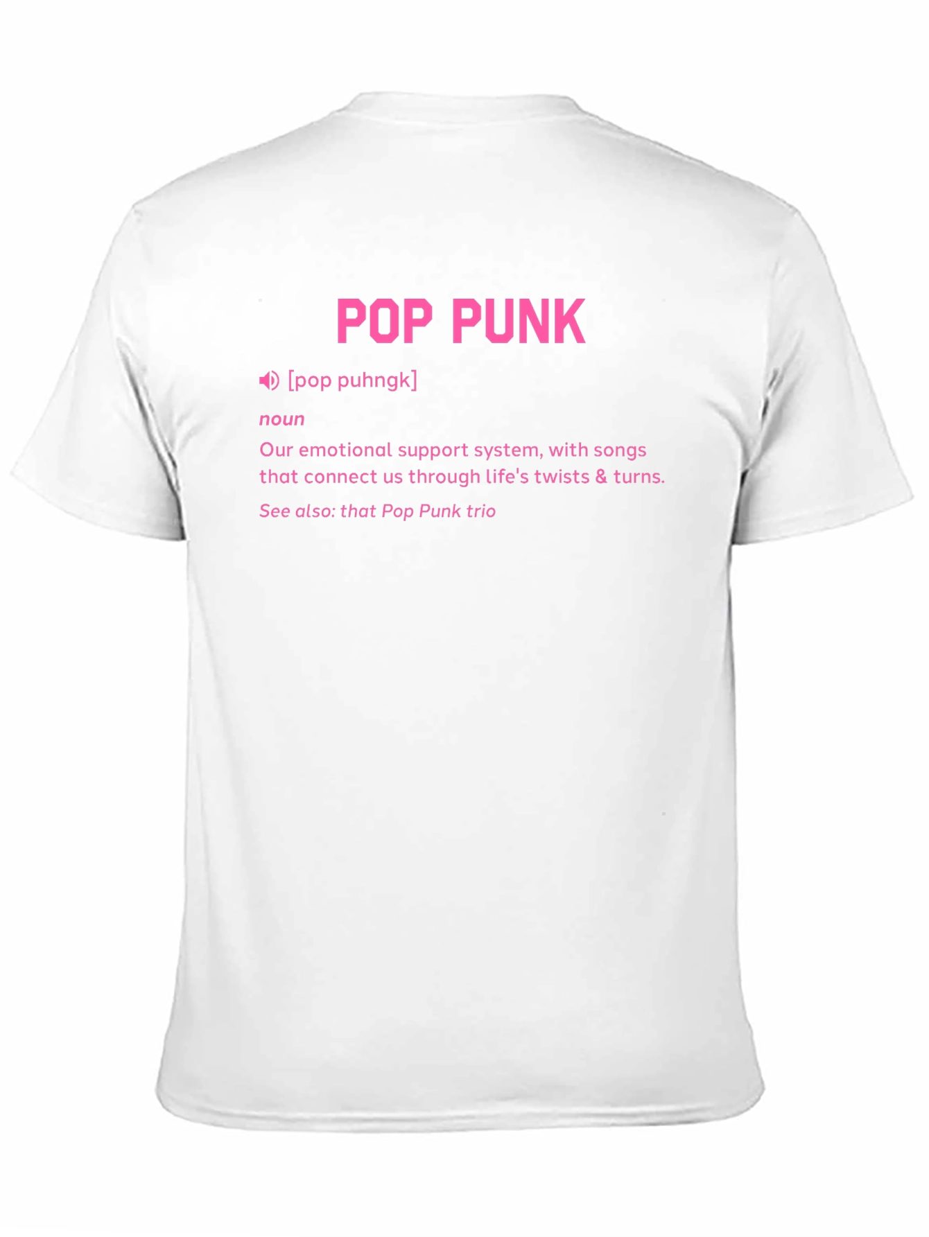 Pop Punk Definition Graphic T-Shirt