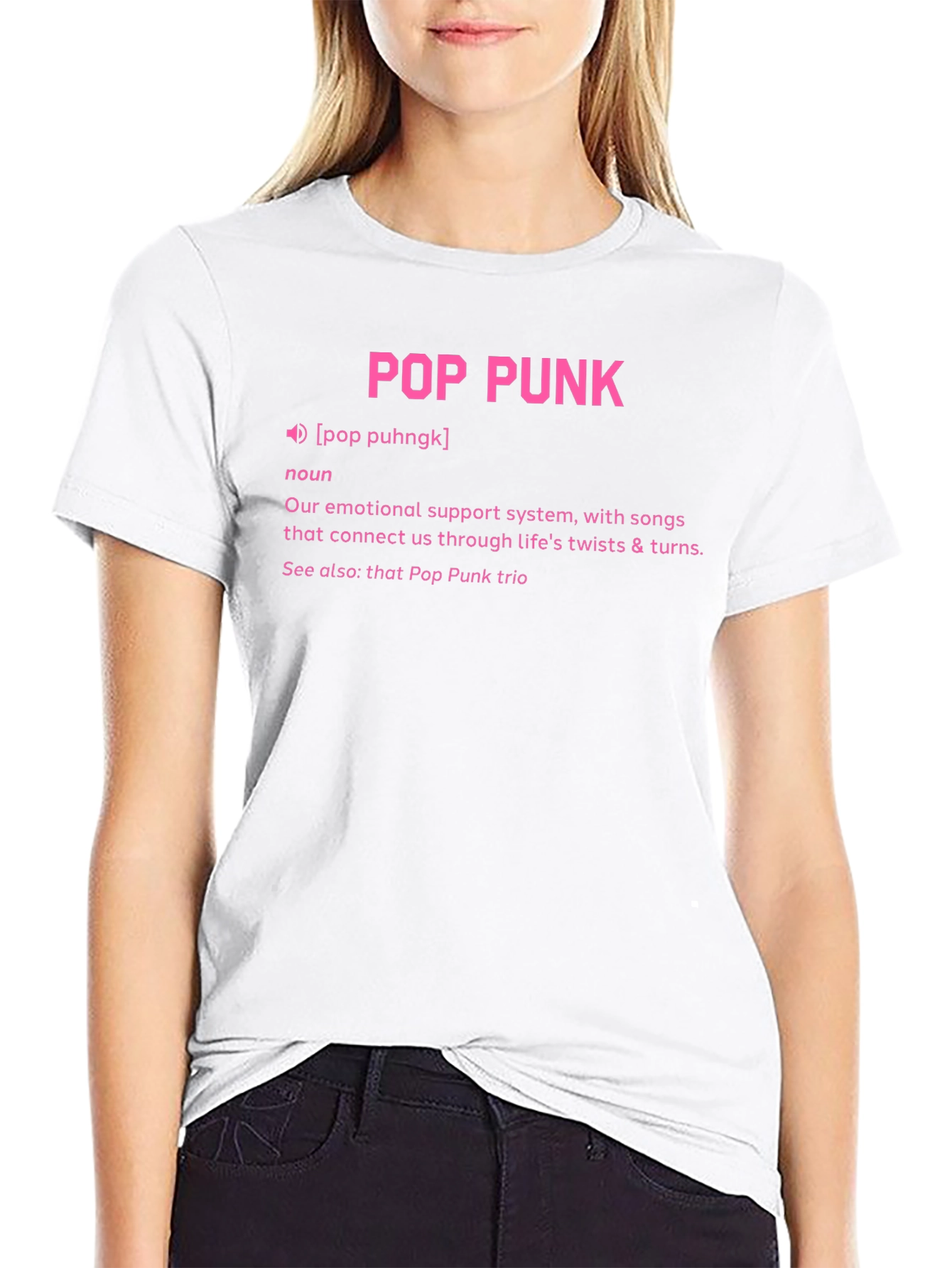 Pop Punk Definition Graphic T-Shirt