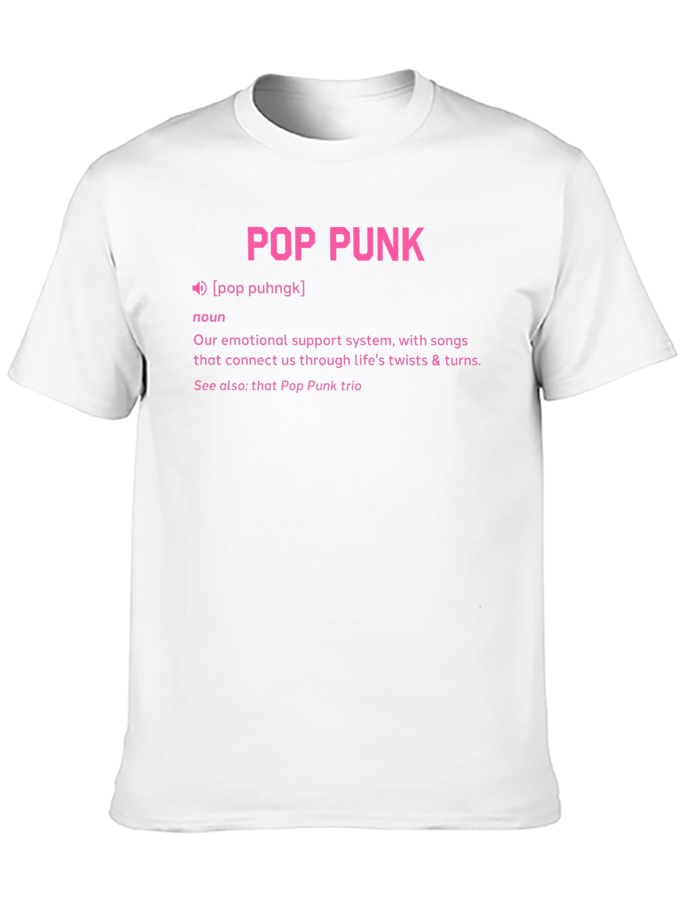 Pop Punk Definition Graphic T-Shirt