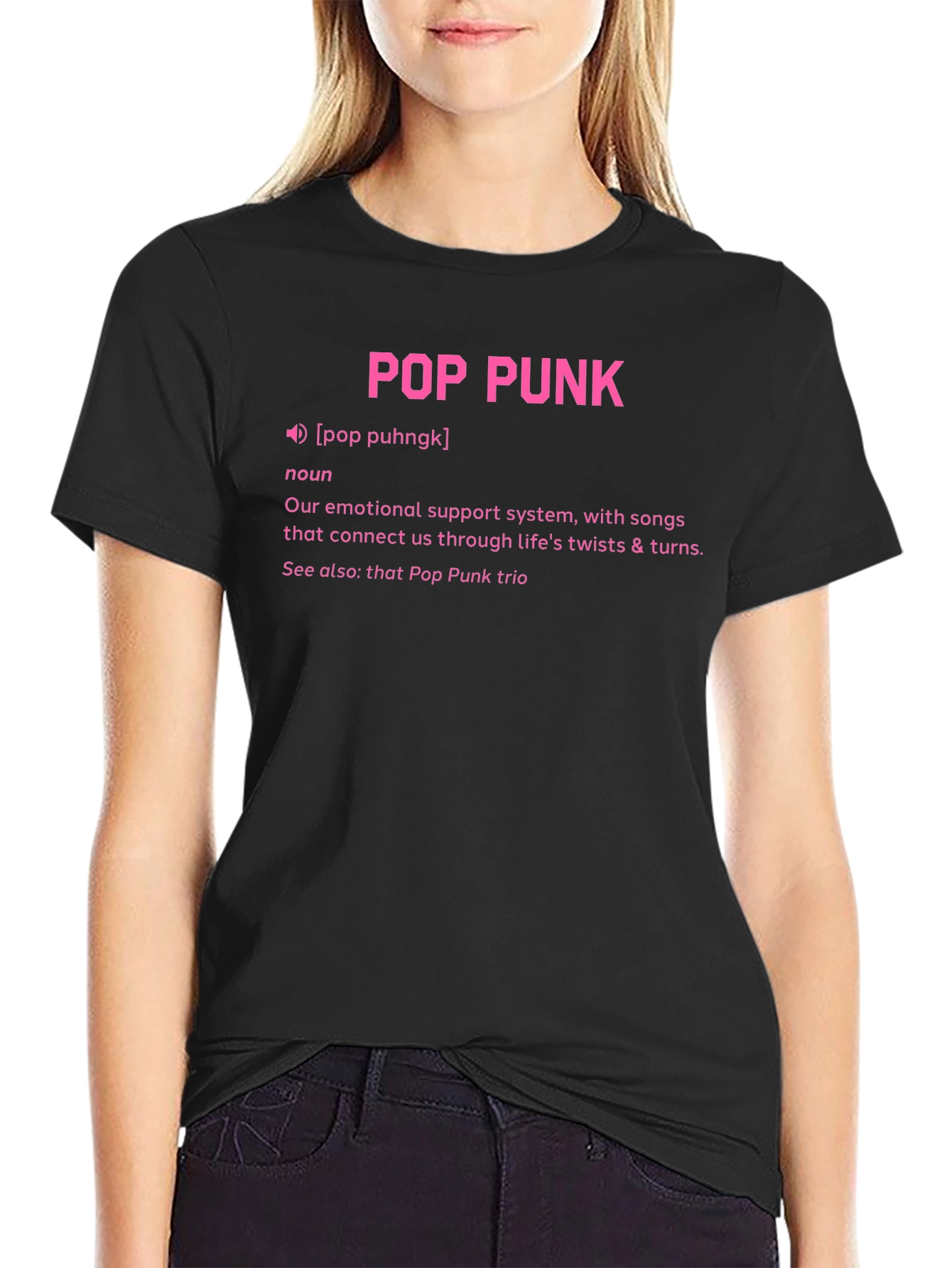 Pop Punk Definition Graphic T-Shirt