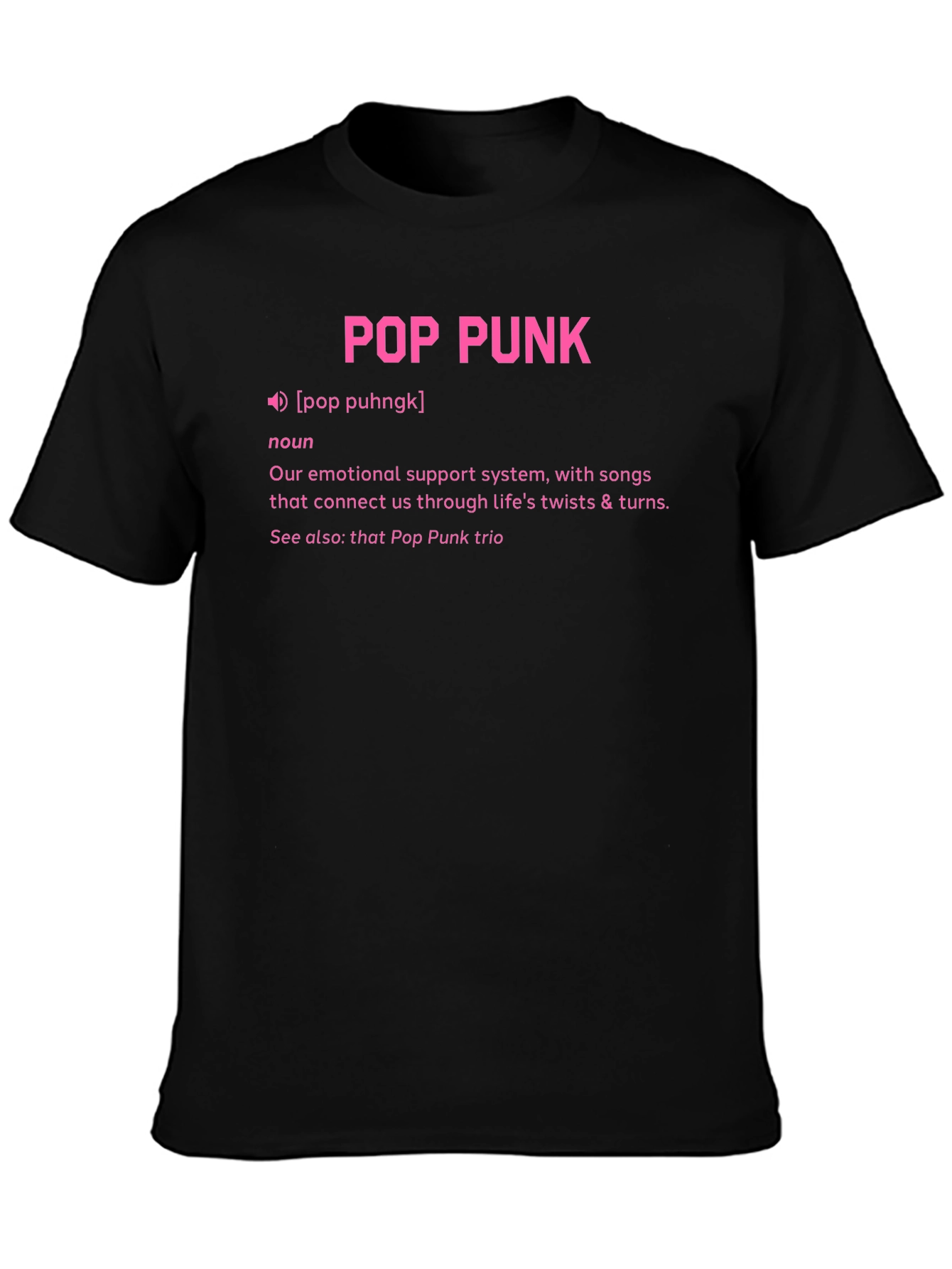 Pop Punk Definition Graphic T-Shirt