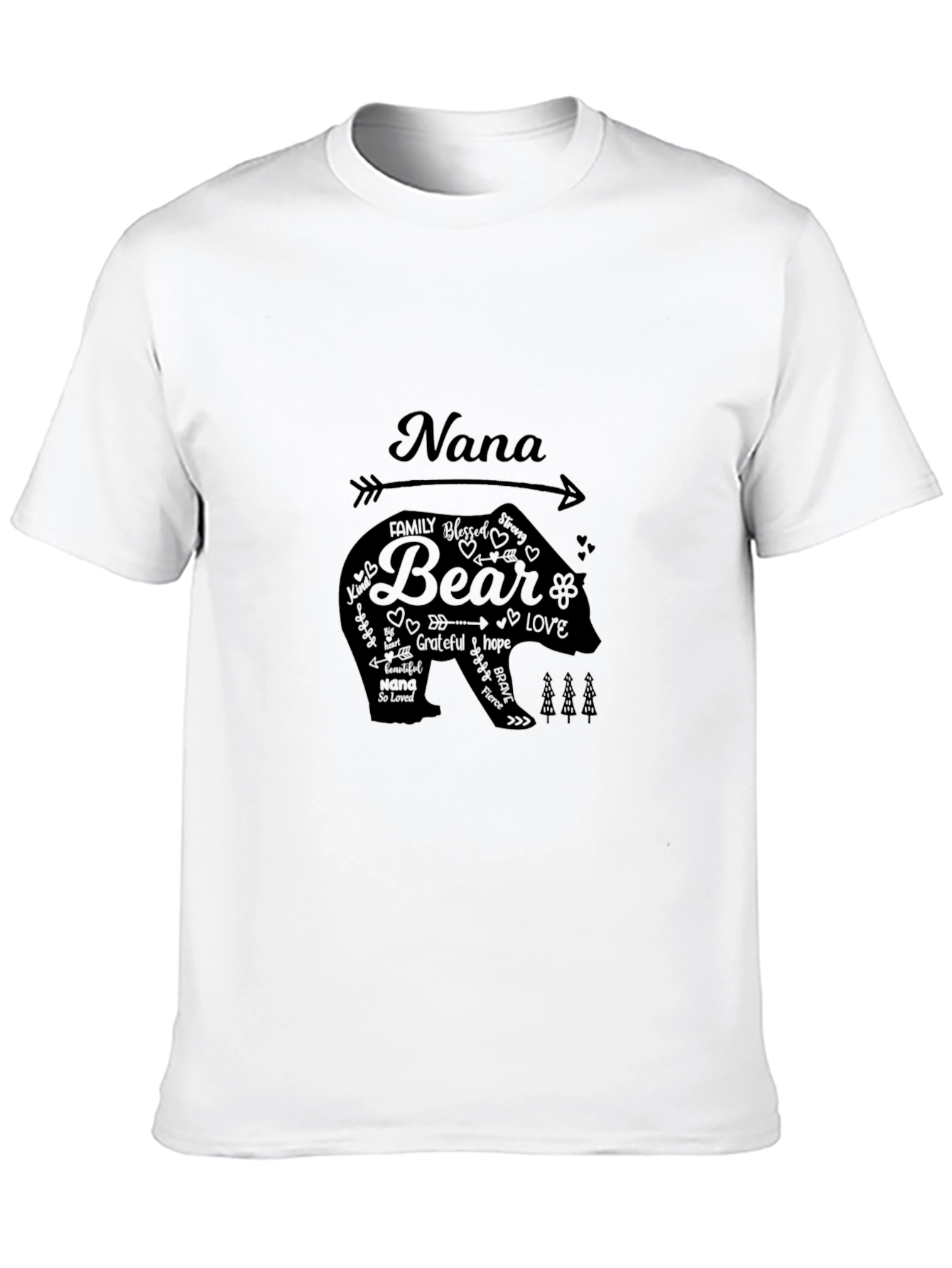 Nana Bear Graphic T-Shirt - Soft Cotton Tee
