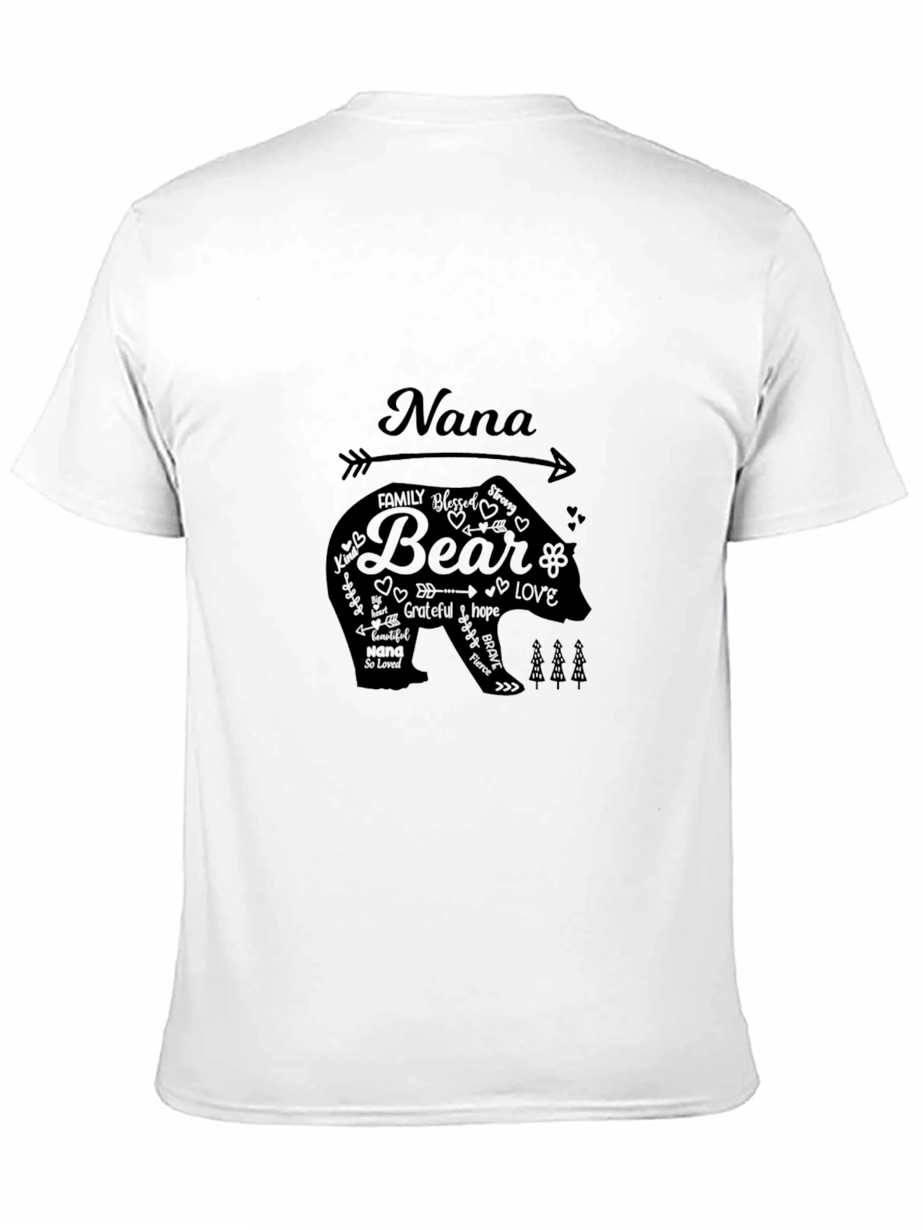 Nana Bear Graphic T-Shirt - Soft Cotton Tee