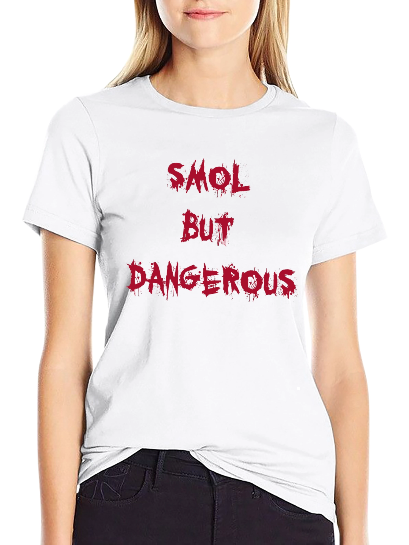 Smol But Dangerous Black T-Shirt