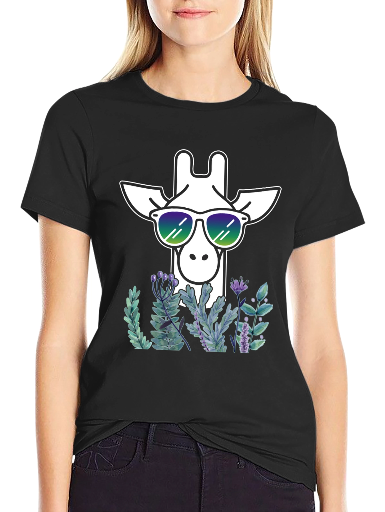 Cool Giraffe Graphic Tee