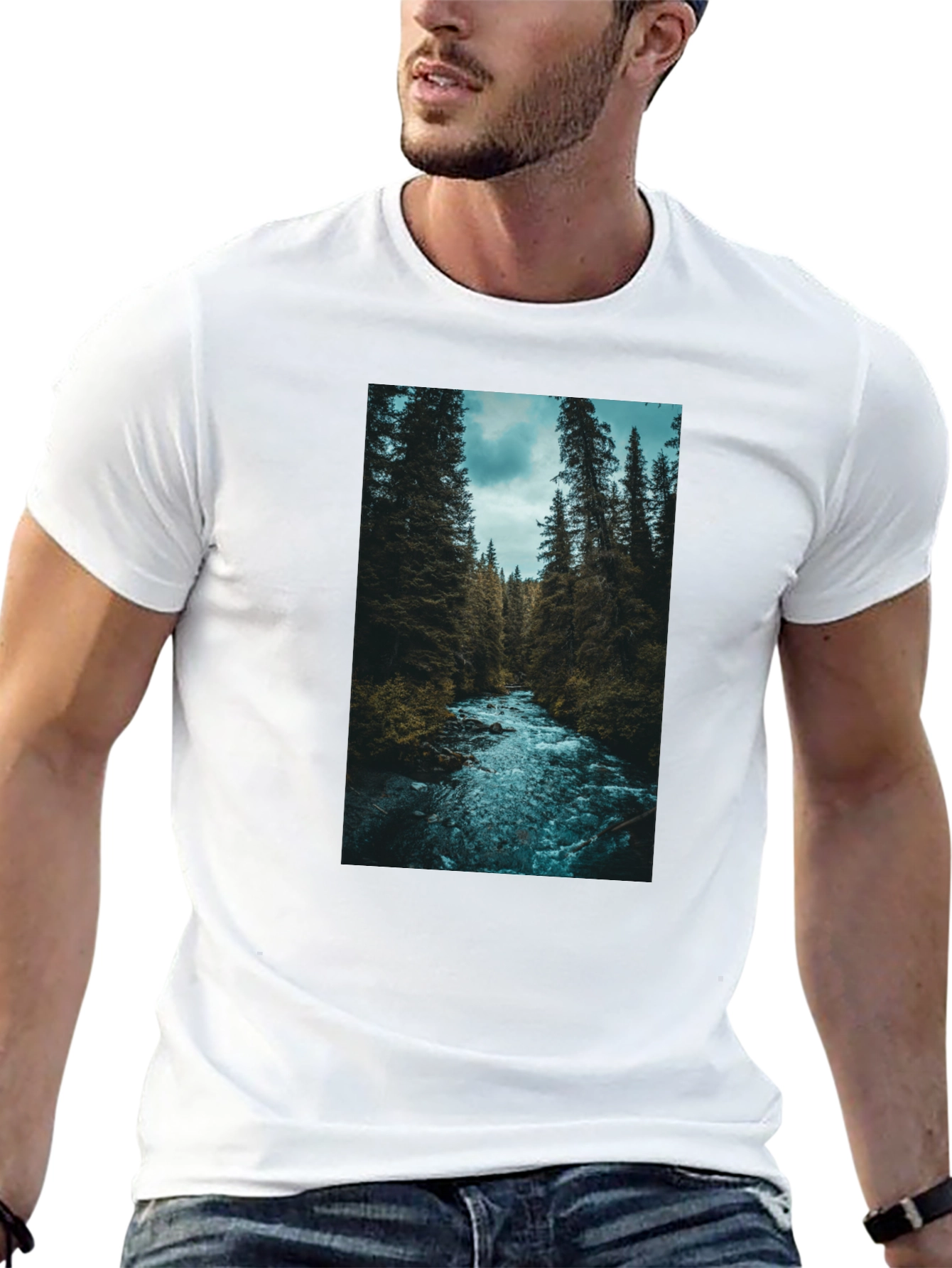 Nature Stream Graphic Tee