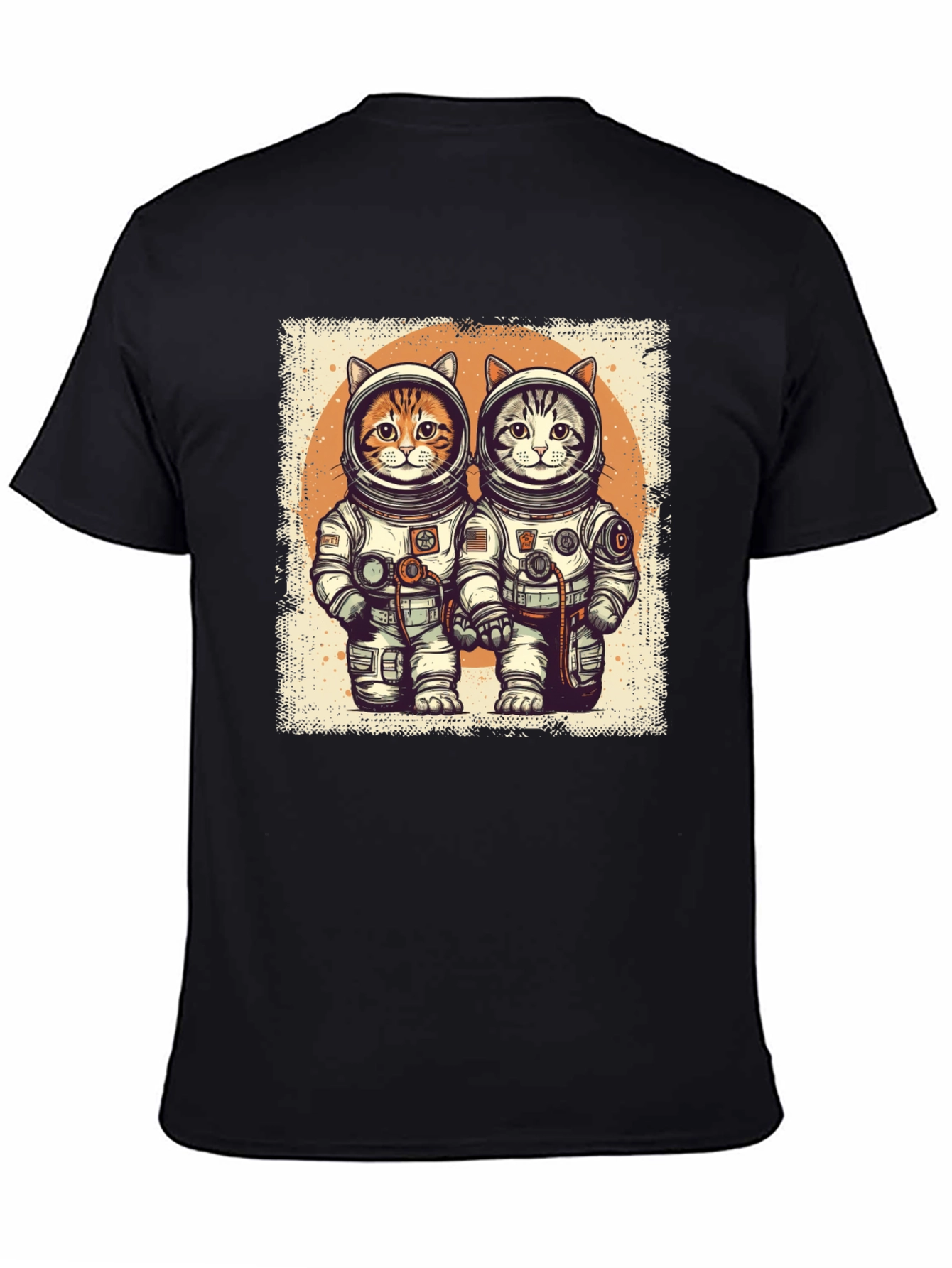 Astronaut Cat T-Shirt - Space Adventure Tee