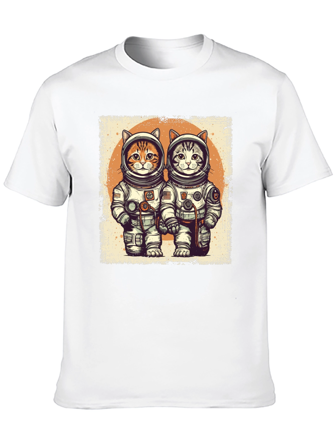 Astronaut Cat T-Shirt - Space Adventure Tee