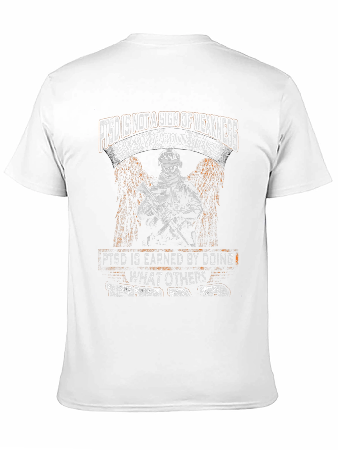 PTSD Awareness Graphic Tee - Strength Design