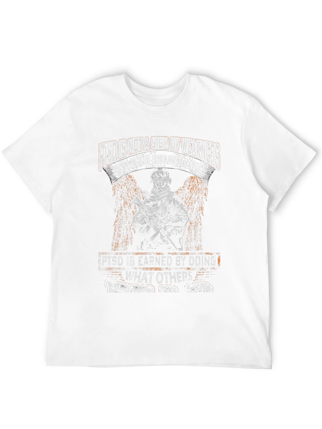 PTSD Awareness Graphic Tee - Strength Design