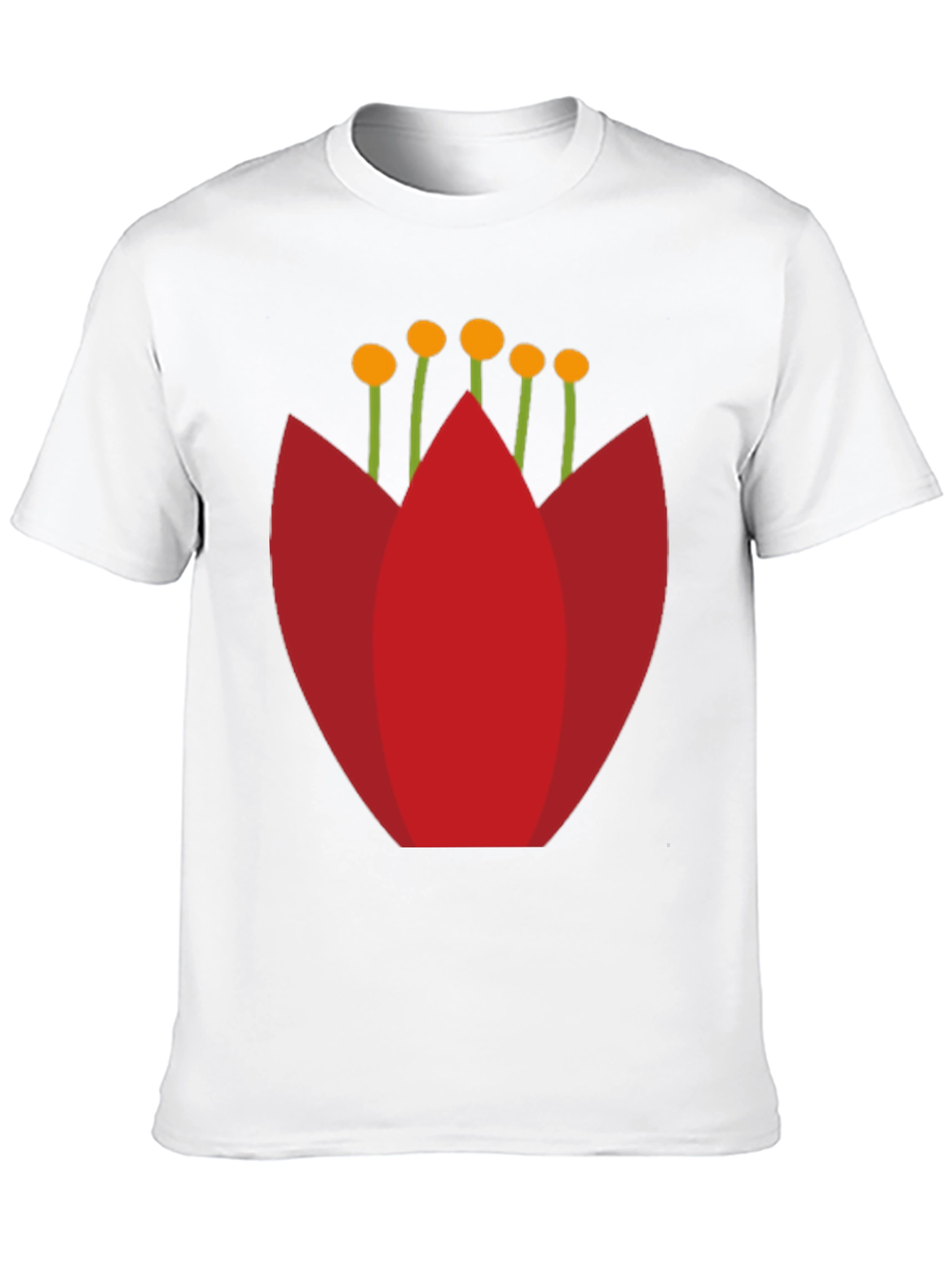 Modern Floral Graphic T-Shirt