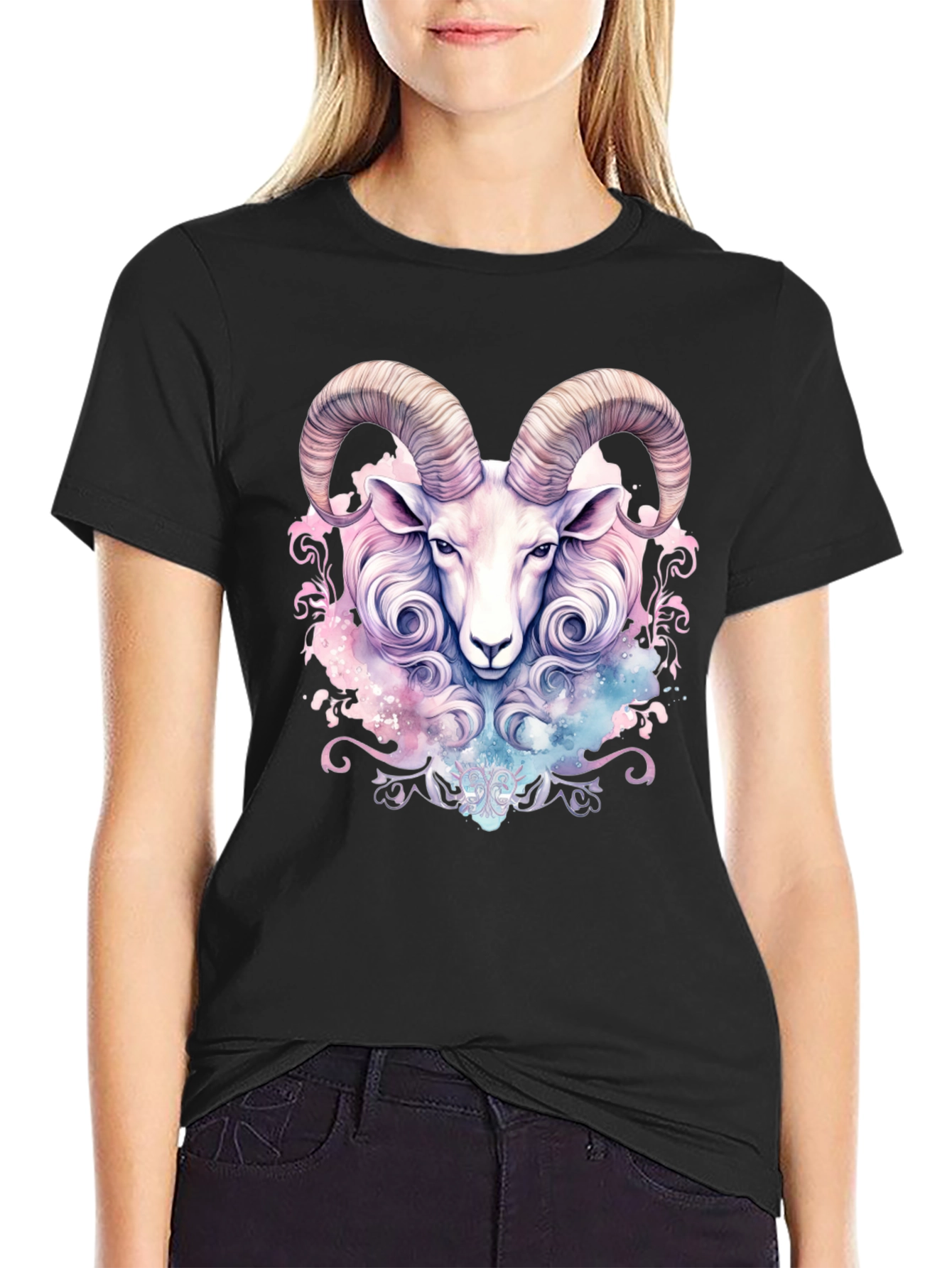 Aries Zodiac Graphic T-Shirt