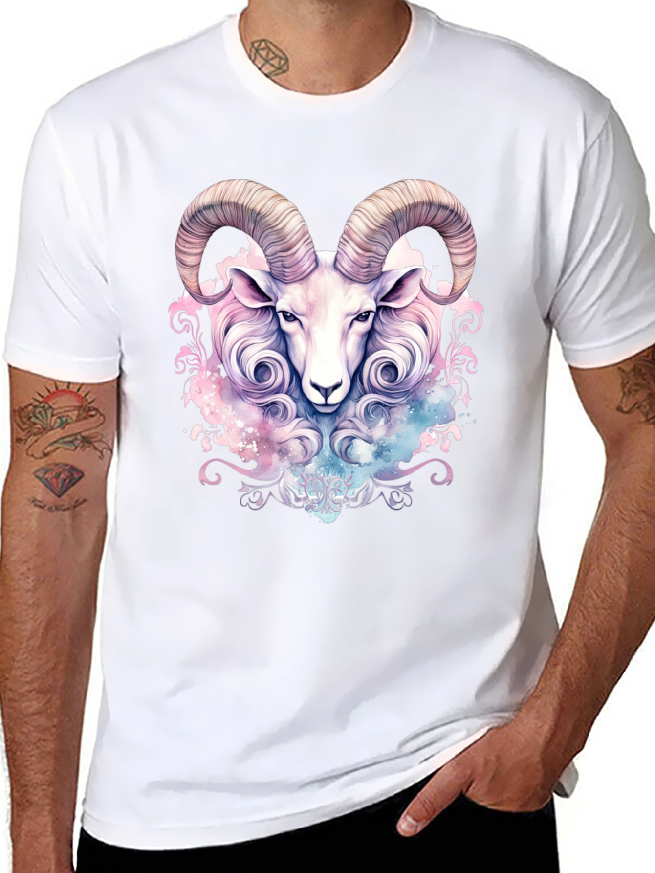 Aries Zodiac Graphic T-Shirt