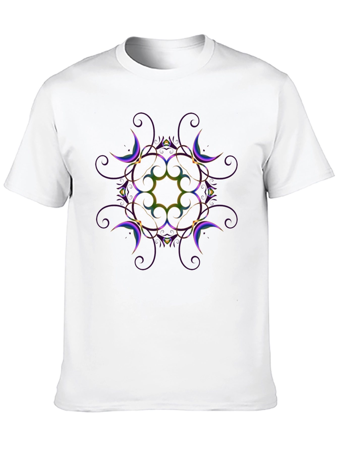 Abstract Pattern T-Shirt - Elegant Graphic Tee