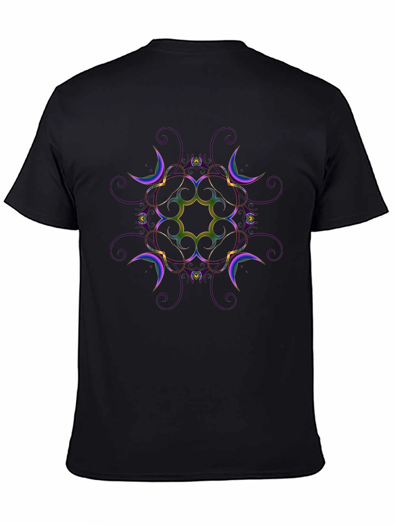 Abstract Pattern T-Shirt - Elegant Graphic Tee